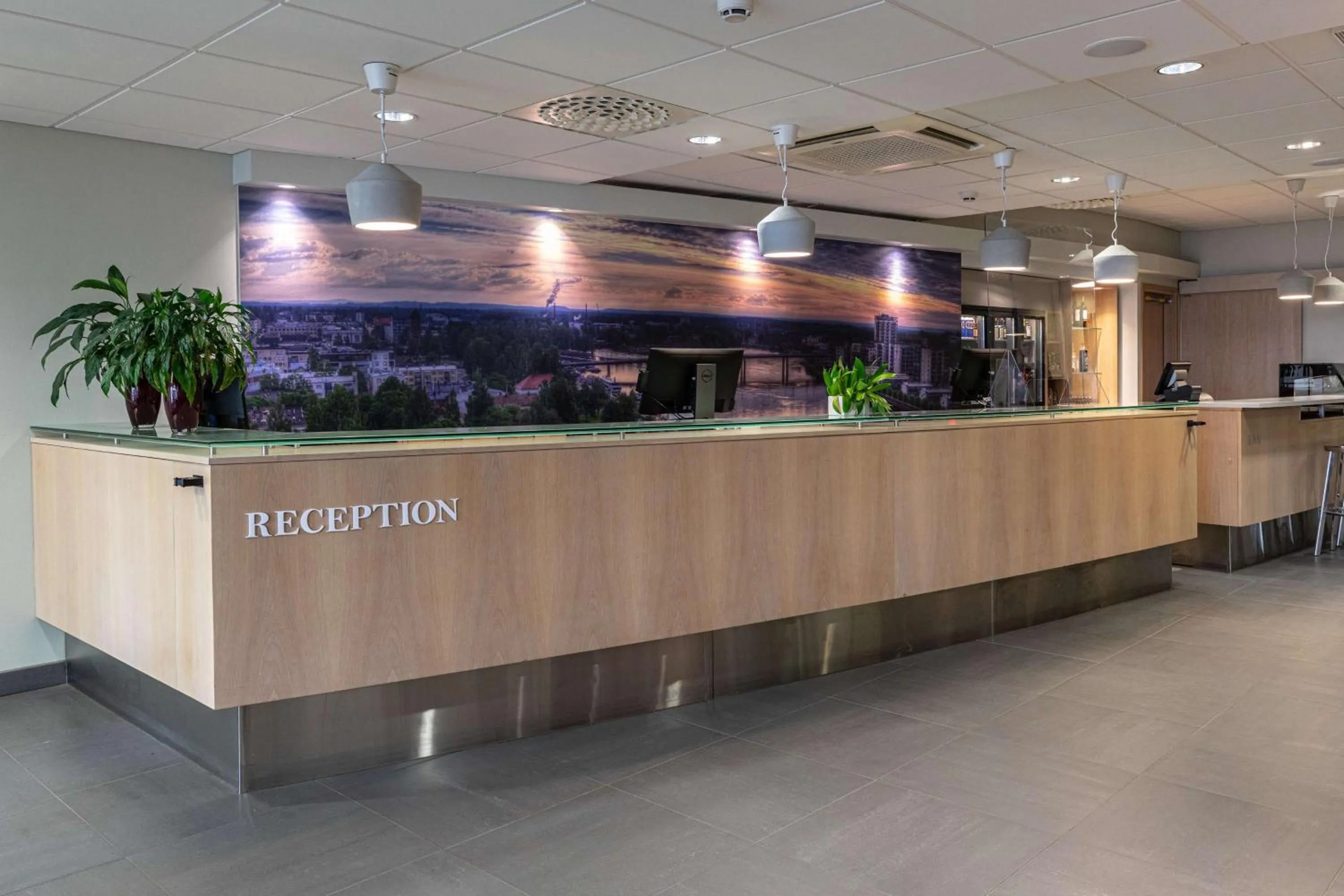 Lobby or reception in Scandic Joensuu