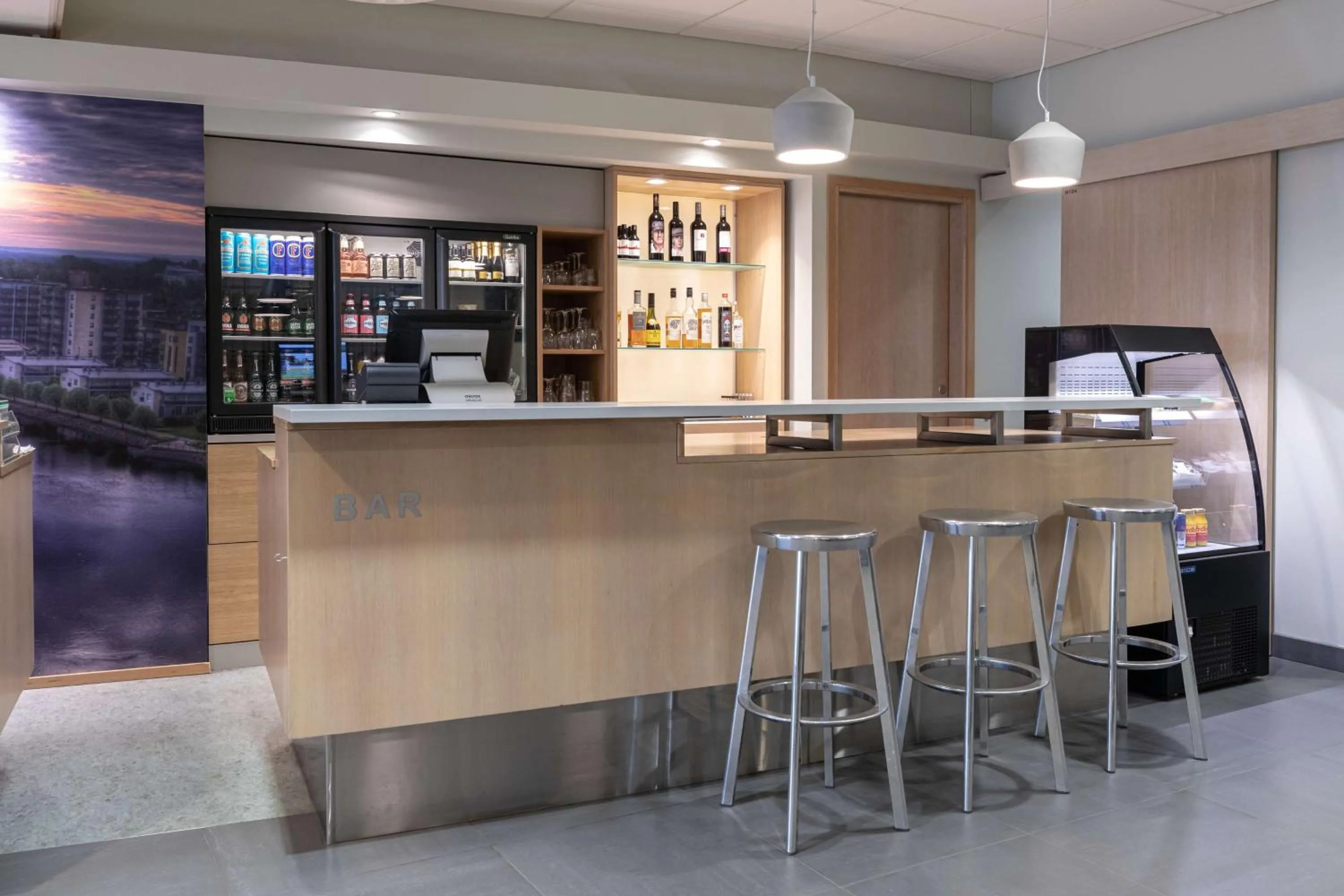 Lounge or bar in Scandic Joensuu