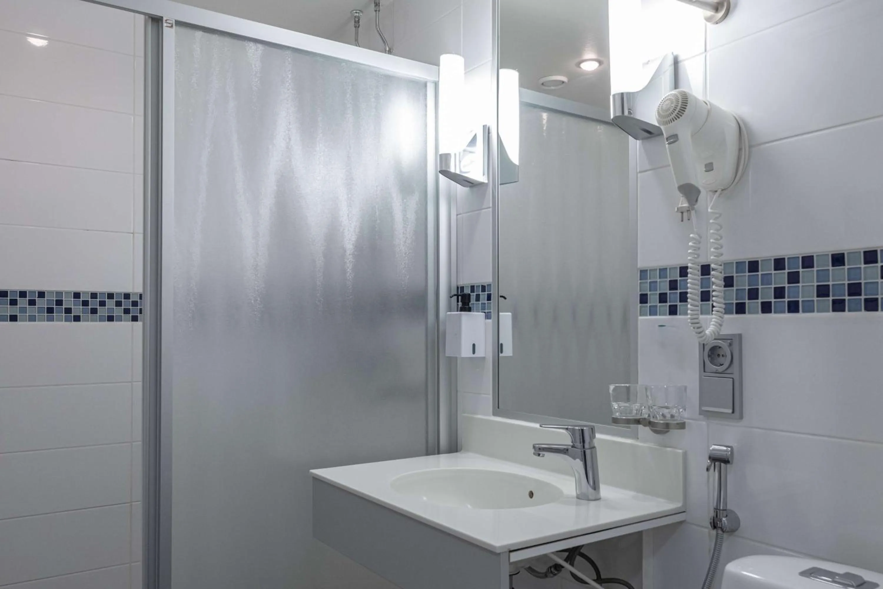 Bathroom in Scandic Joensuu