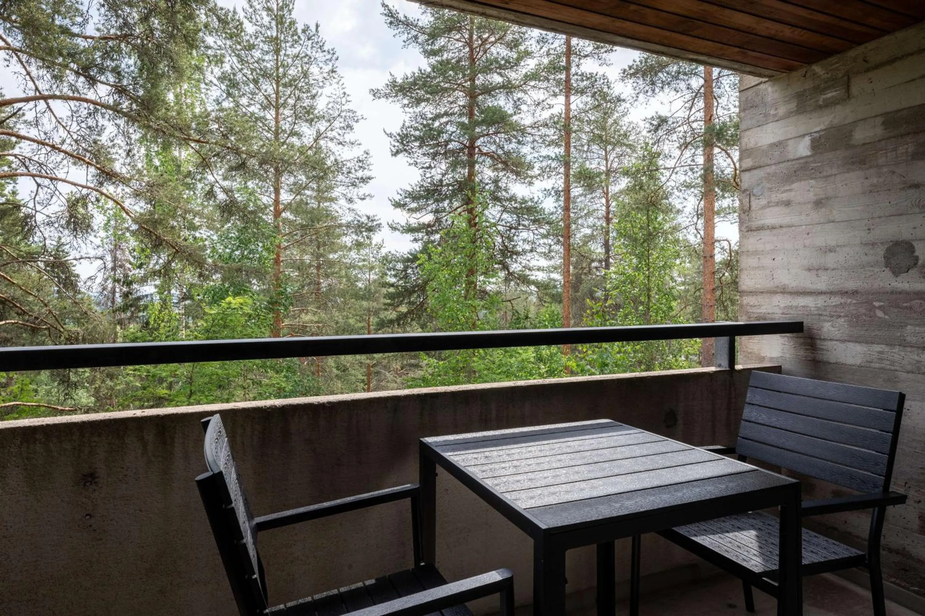 Bedroom in Scandic Laajavuori
