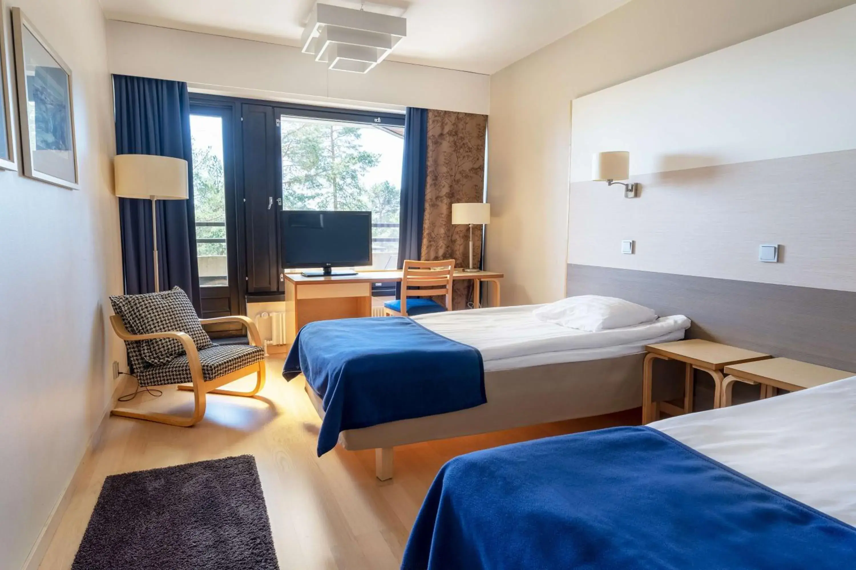 Twin Room with Balcony in Scandic Laajavuori Twin Room with Balcony in Scandic Laajavuori