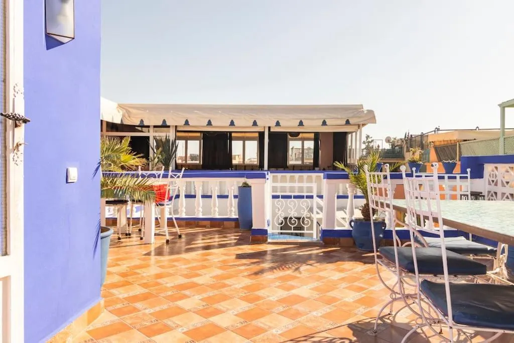 Patio in Riad Hôtel Essaouira
