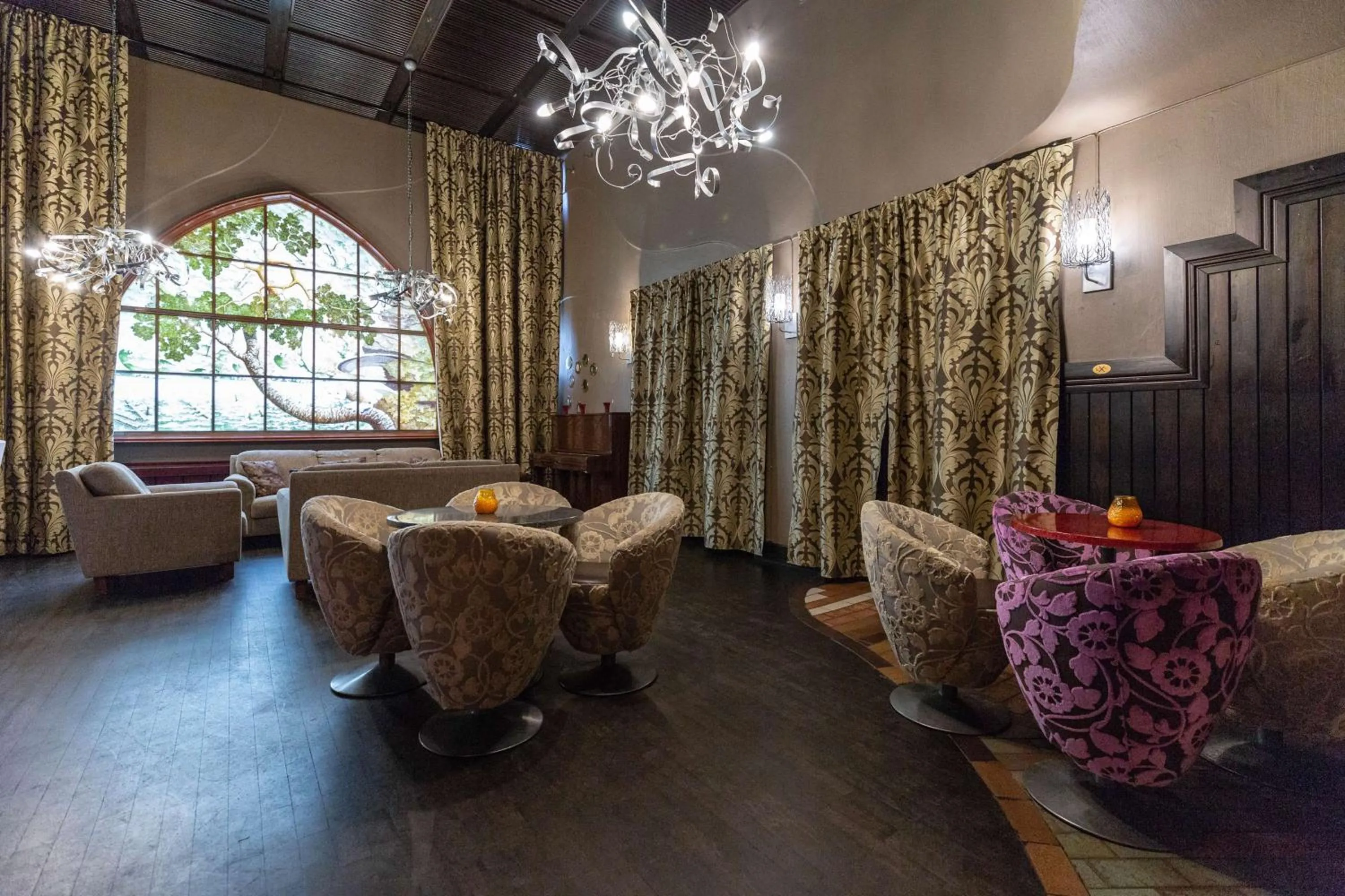 Lounge or bar in Imatran Valtionhotelli