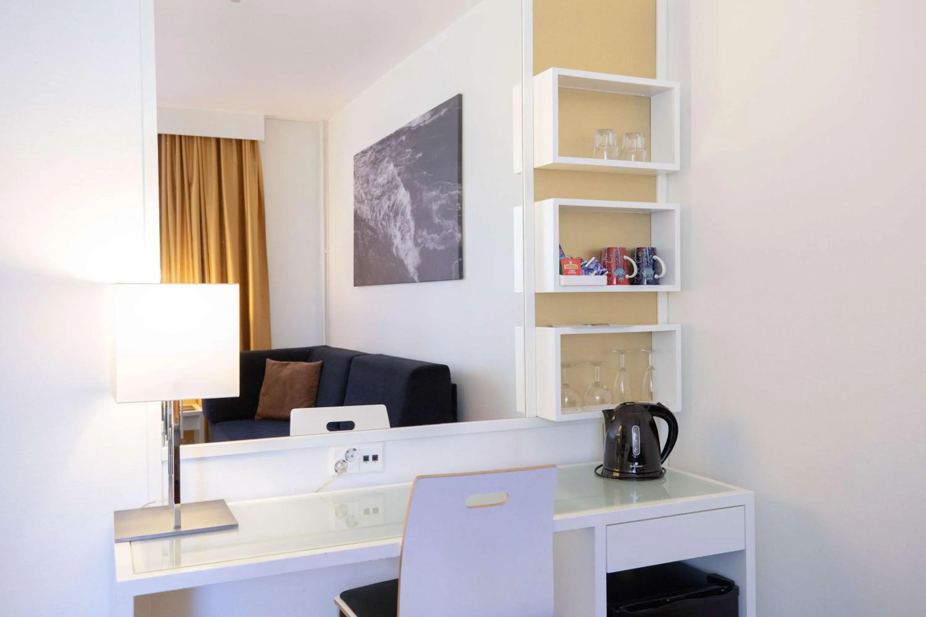 Bedroom in Imatran Valtionhotelli