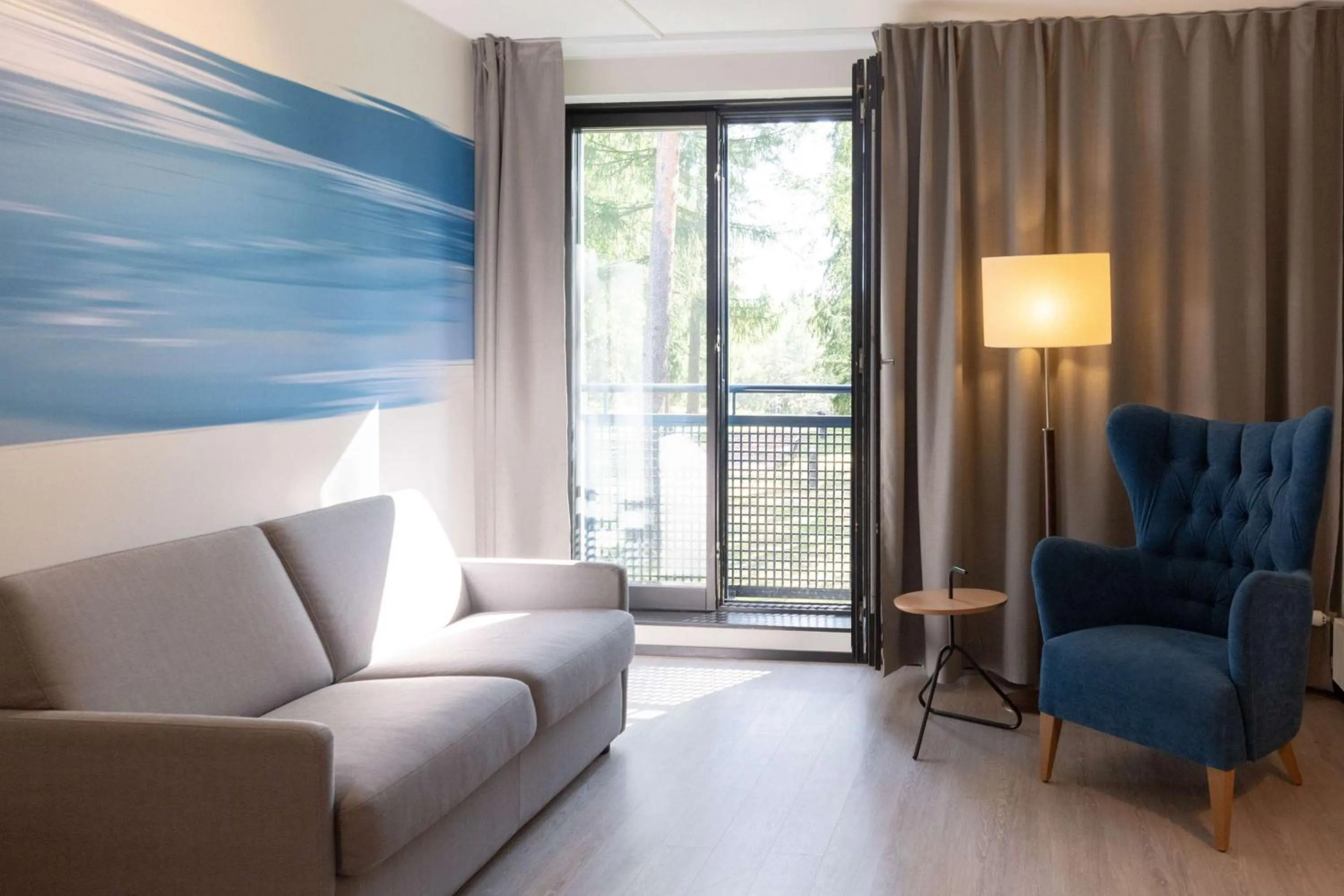 Bedroom in Imatran Valtionhotelli