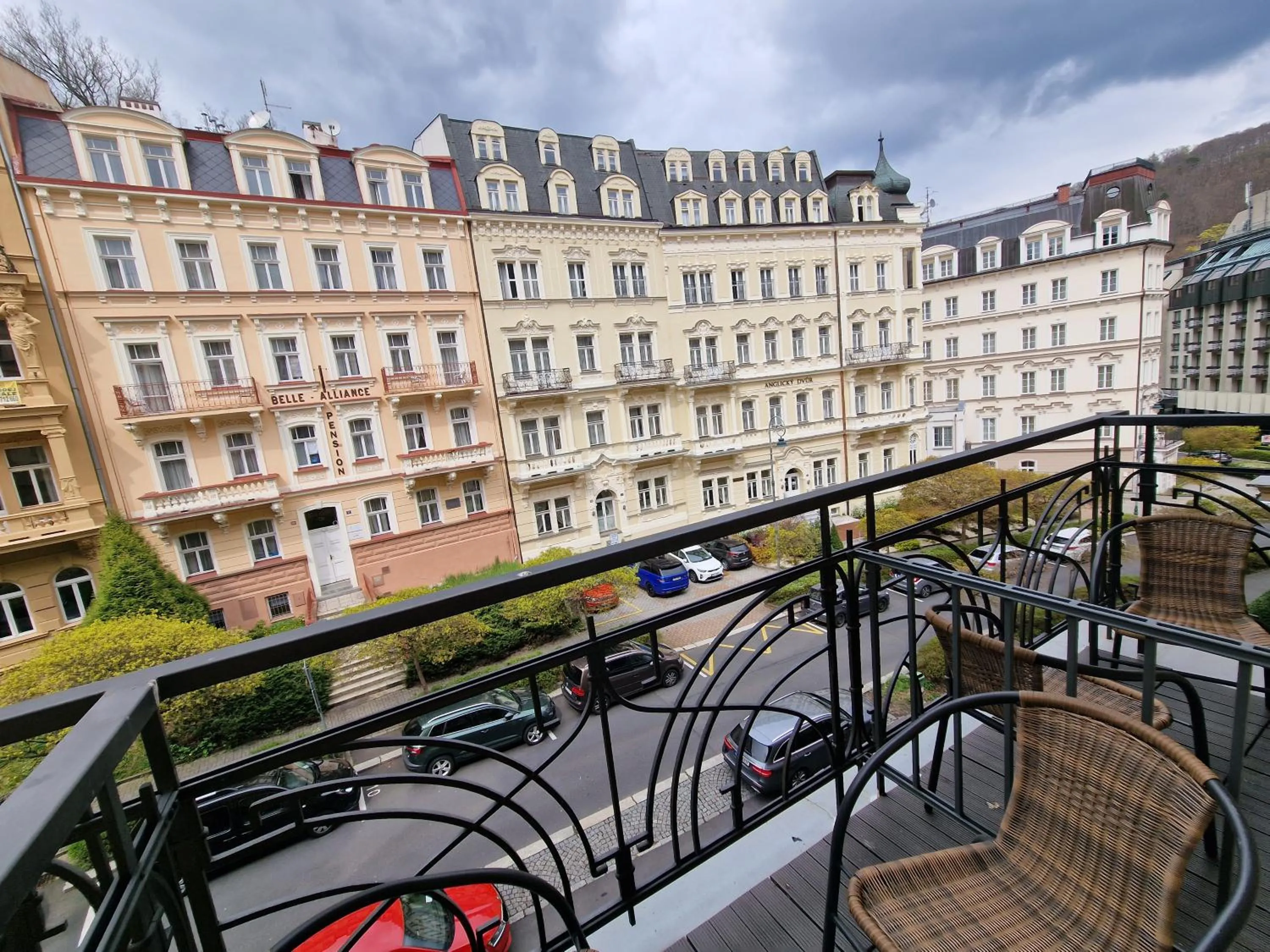 City view in Spa Hotel Iris