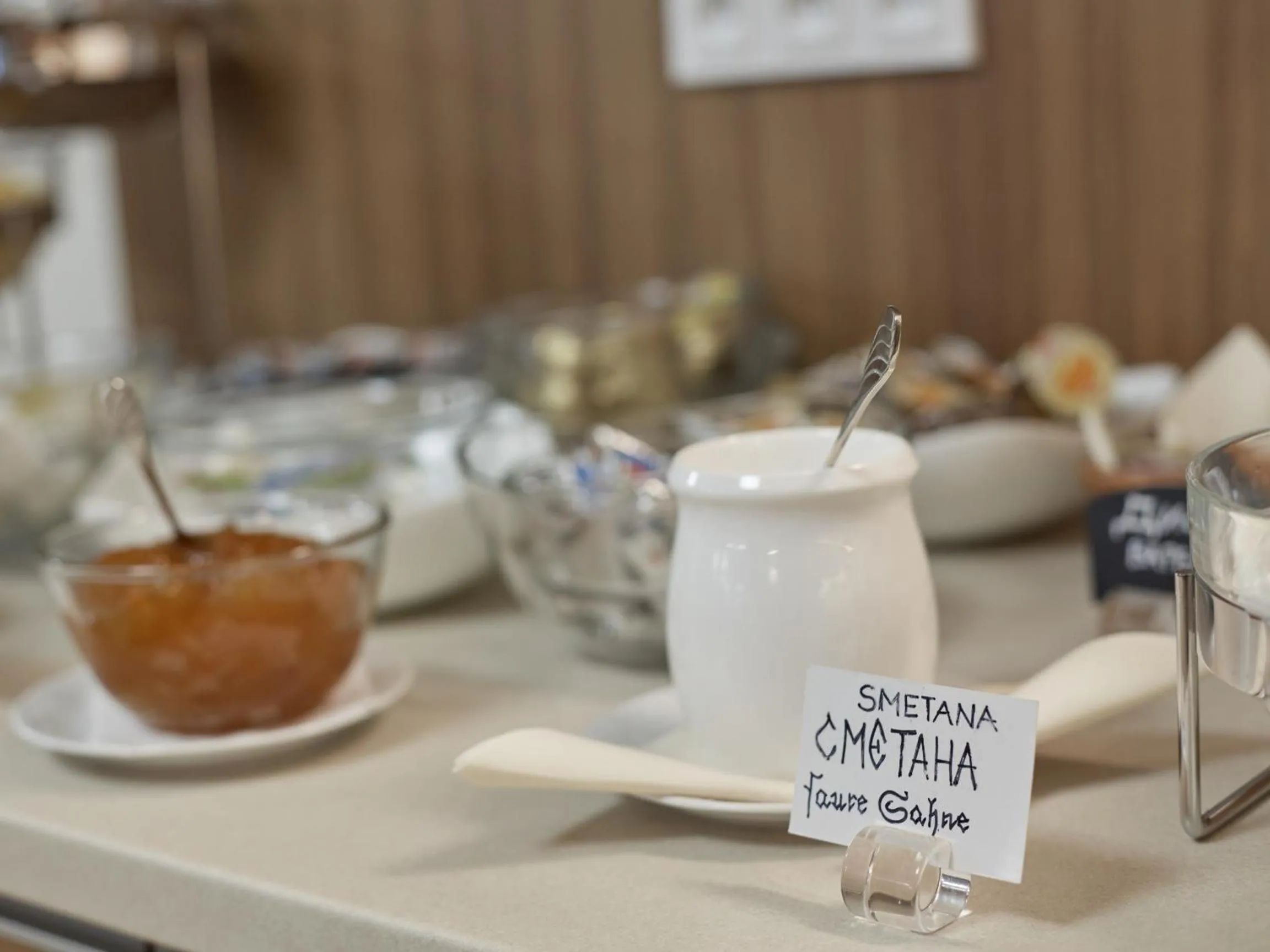 Food close-up in Spa Hotel Iris