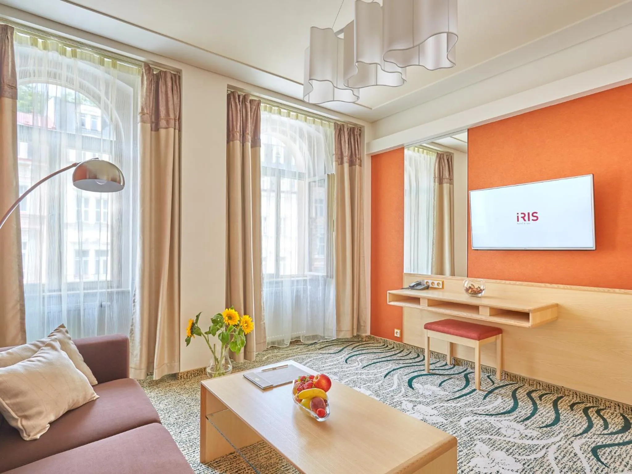 Living room in Spa Hotel Iris