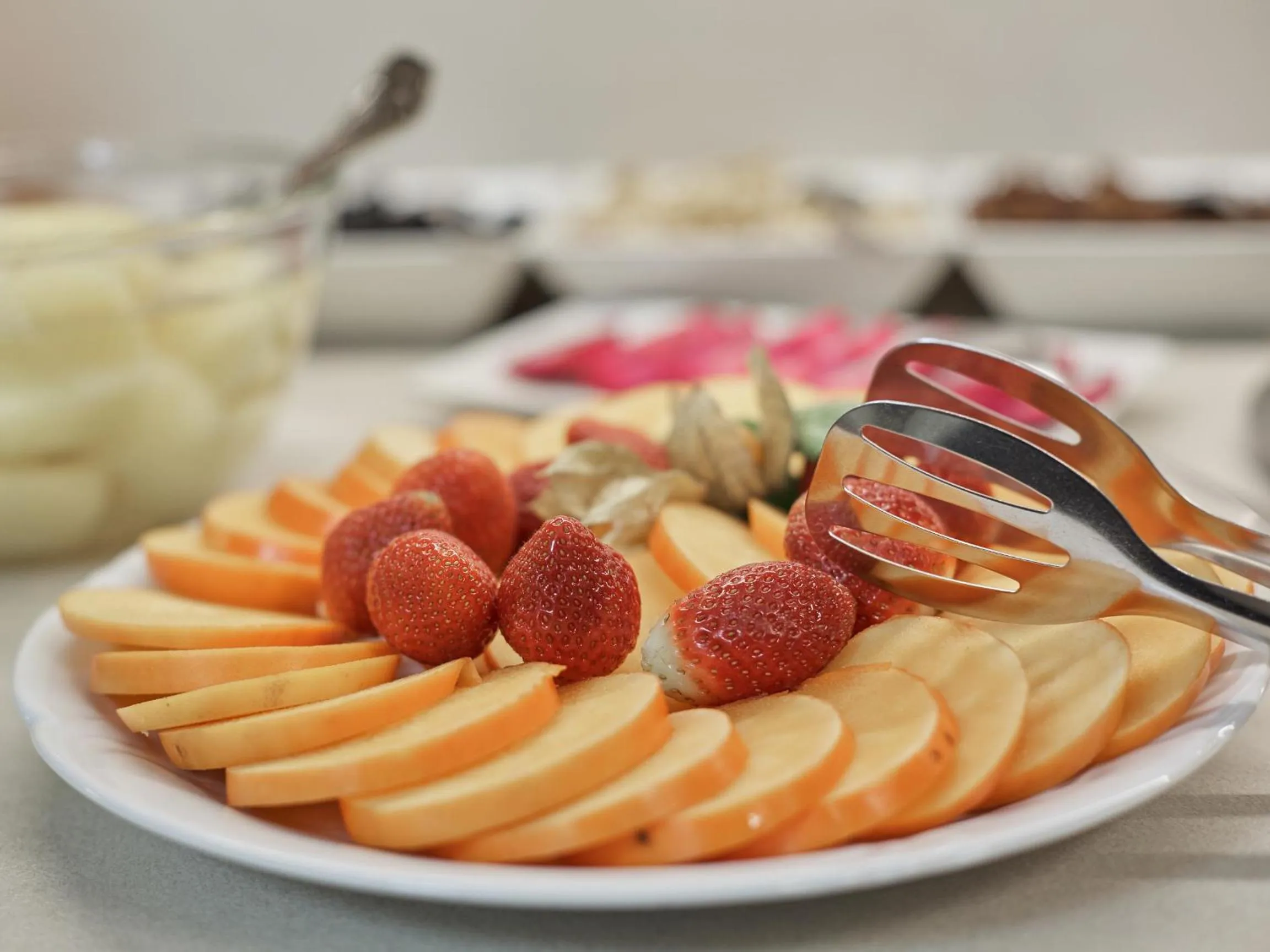 Food close-up in Spa Hotel Iris