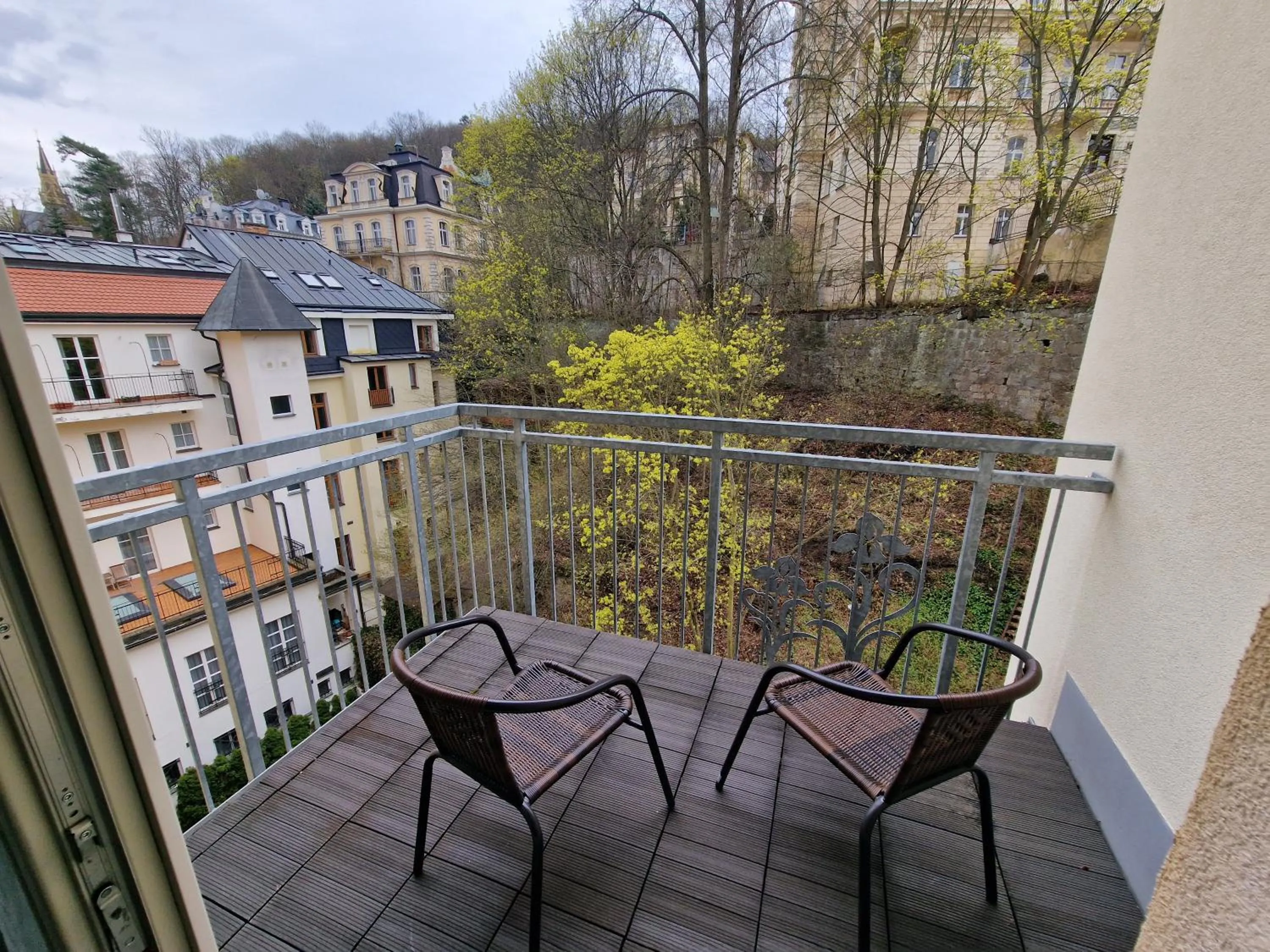 Garden view in Spa Hotel Iris