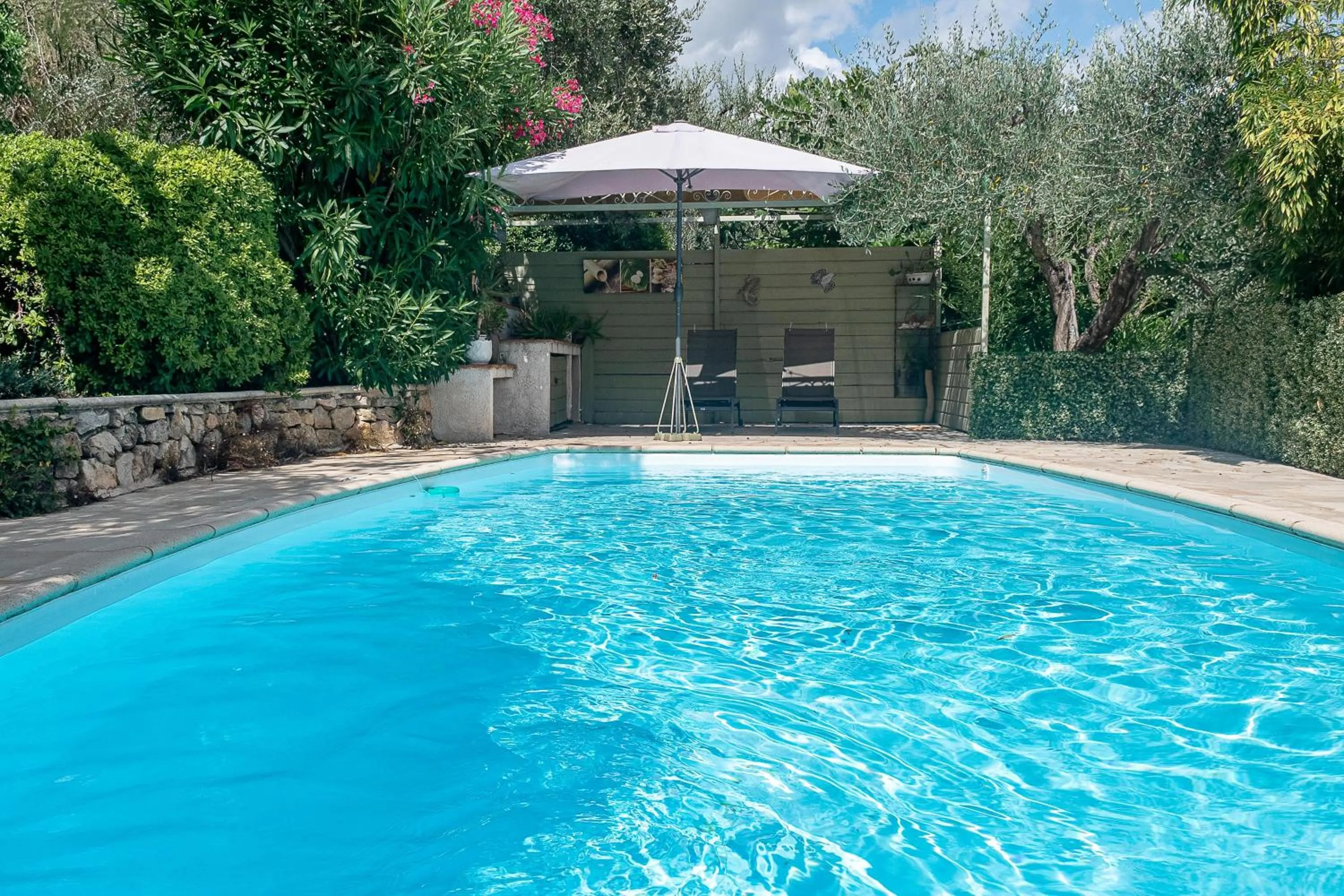 Swimming pool in Le Clos des Oliviers 188 chemin du Hameau des Bourges 06650 Le Rouret