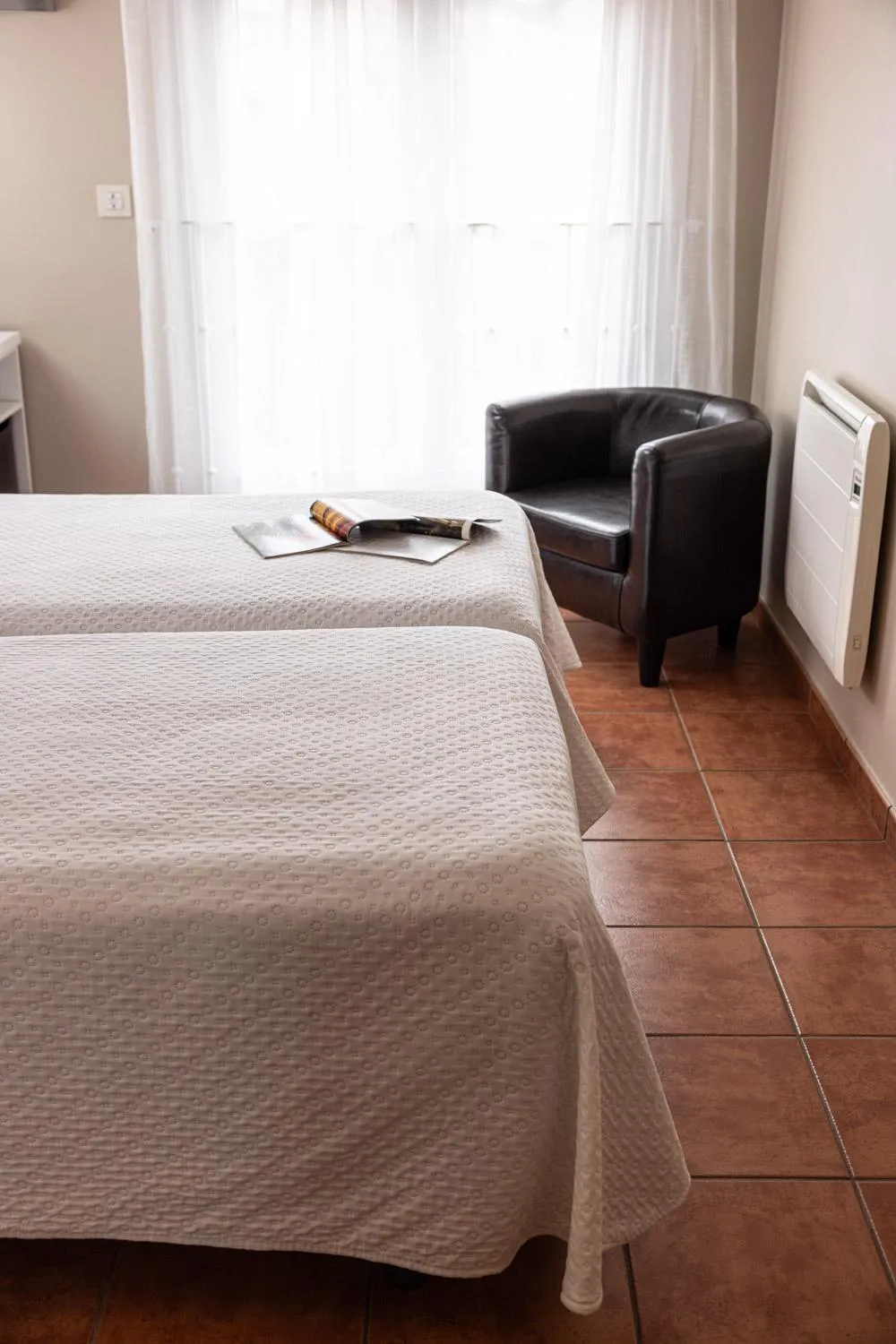 Bed in Hotel Puerto Arnela