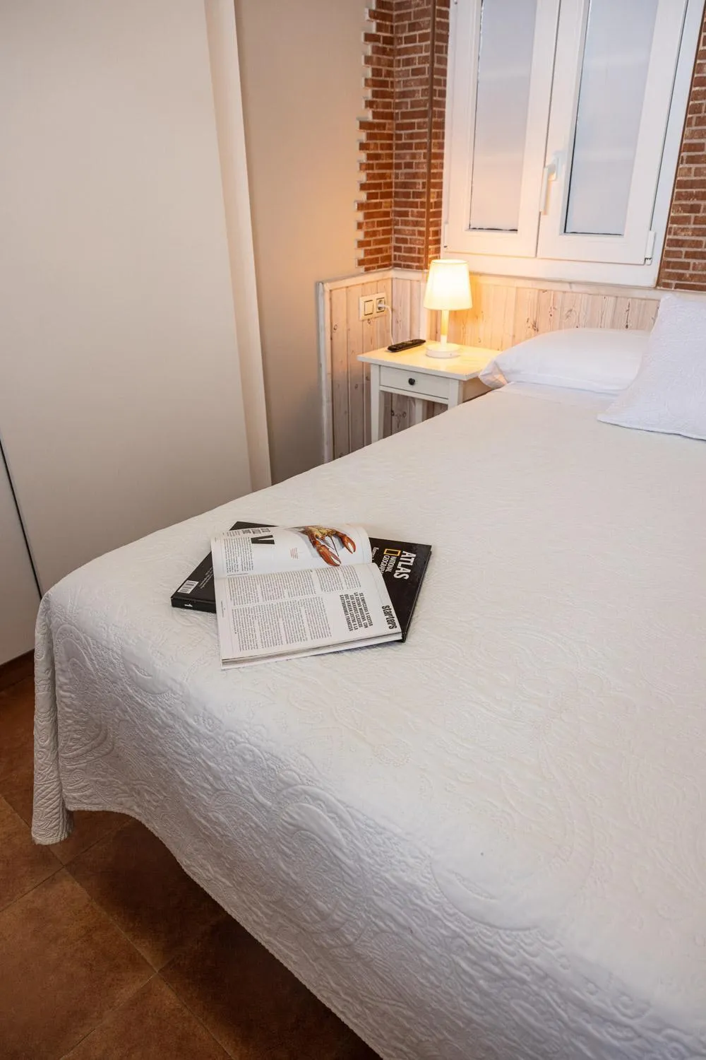 Bed in Hotel Puerto Arnela