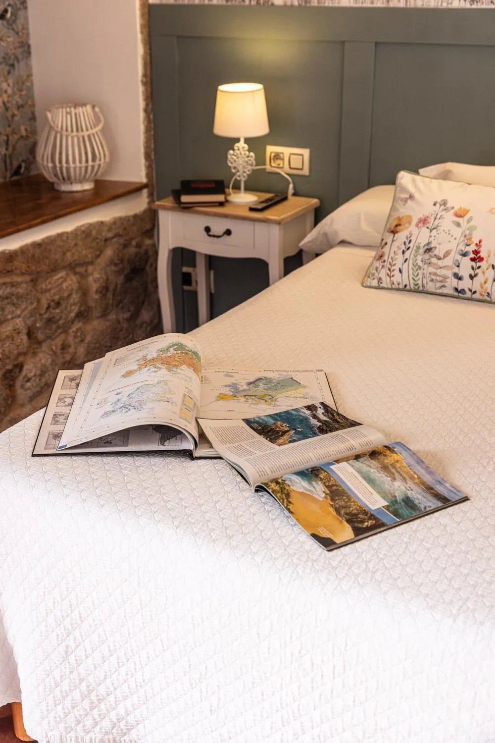 Bed in Hotel Puerto Arnela