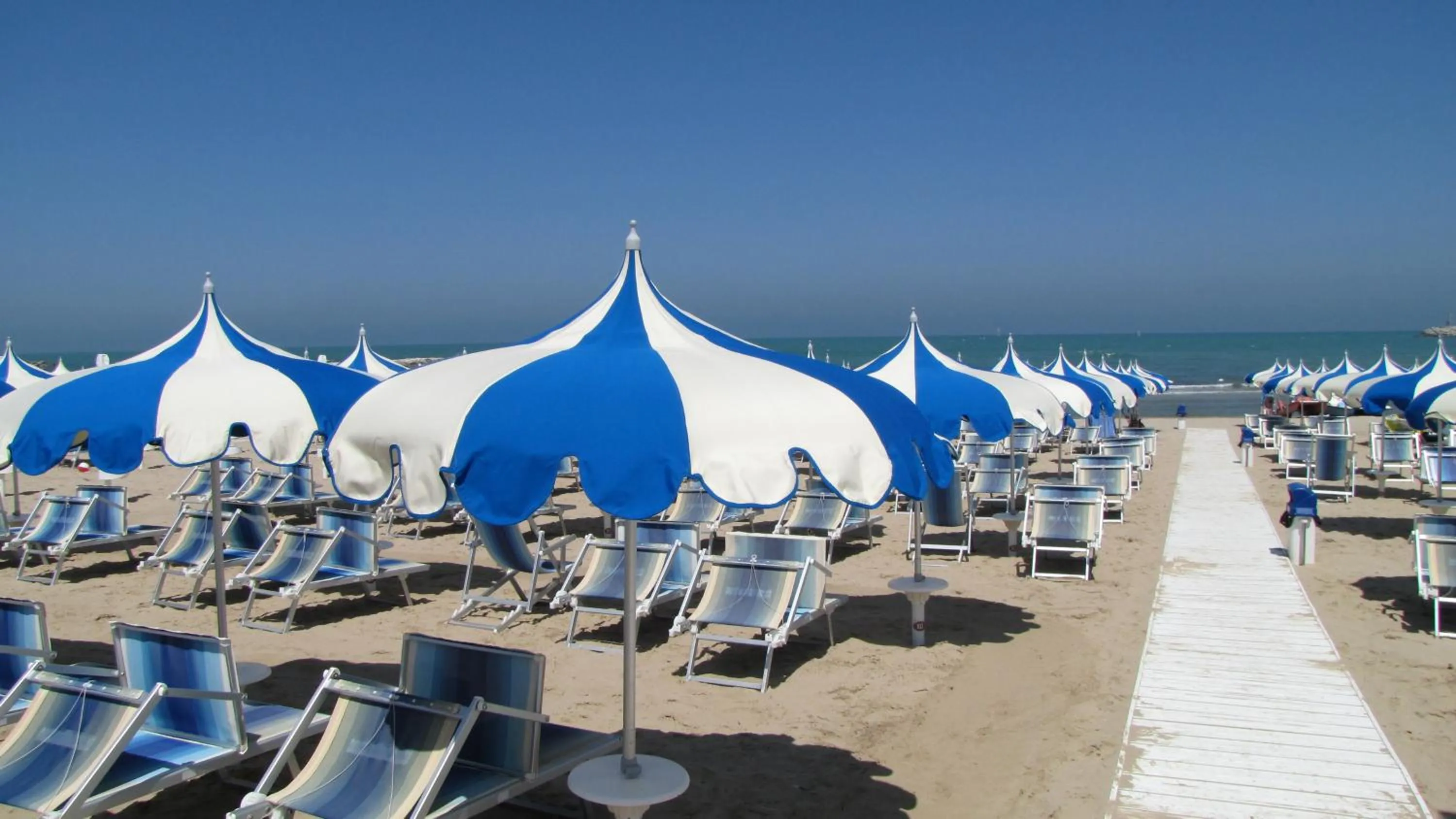 Beach in Hotel Lanterna