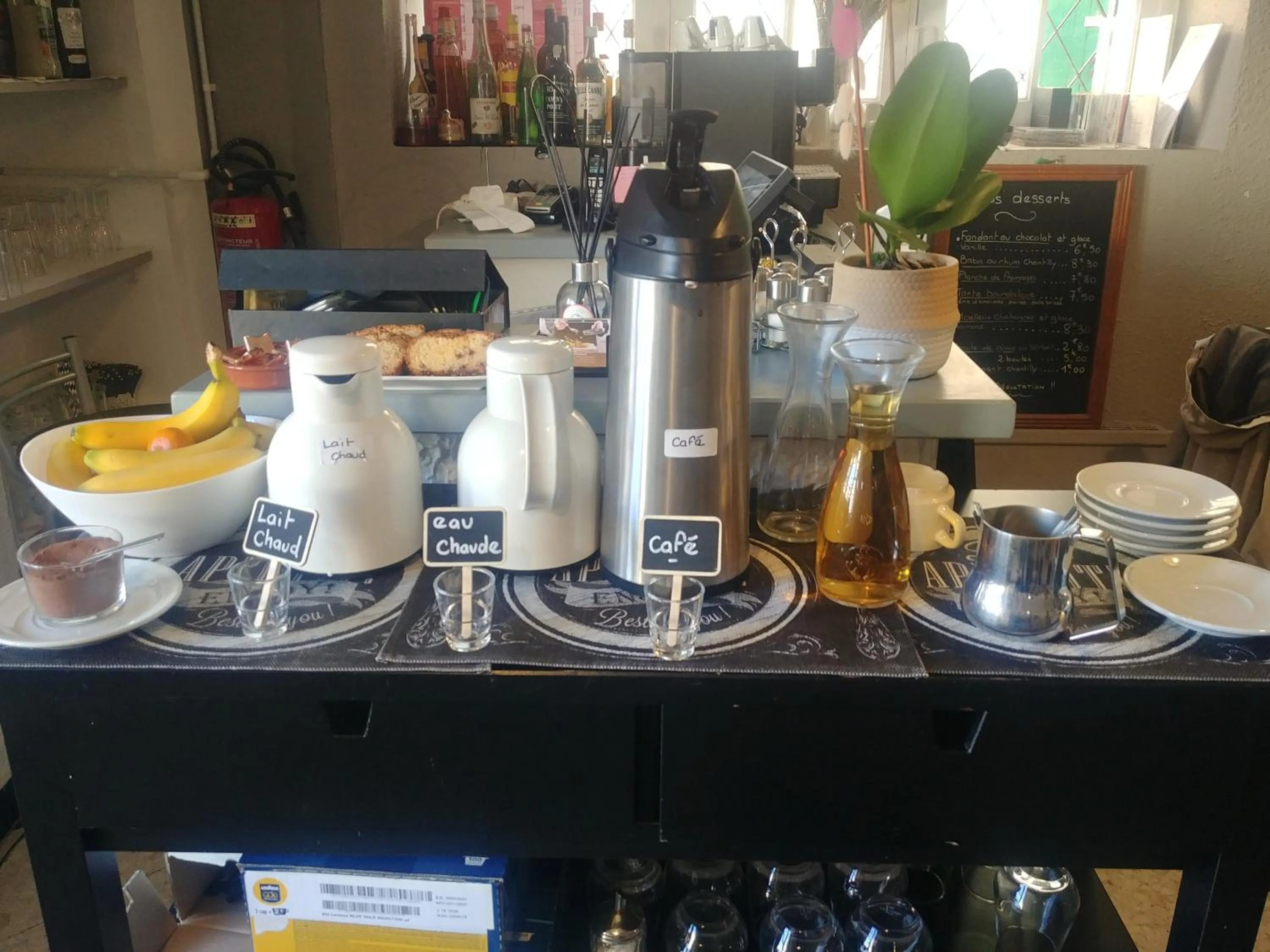 Breakfast in L'Aiguebelle