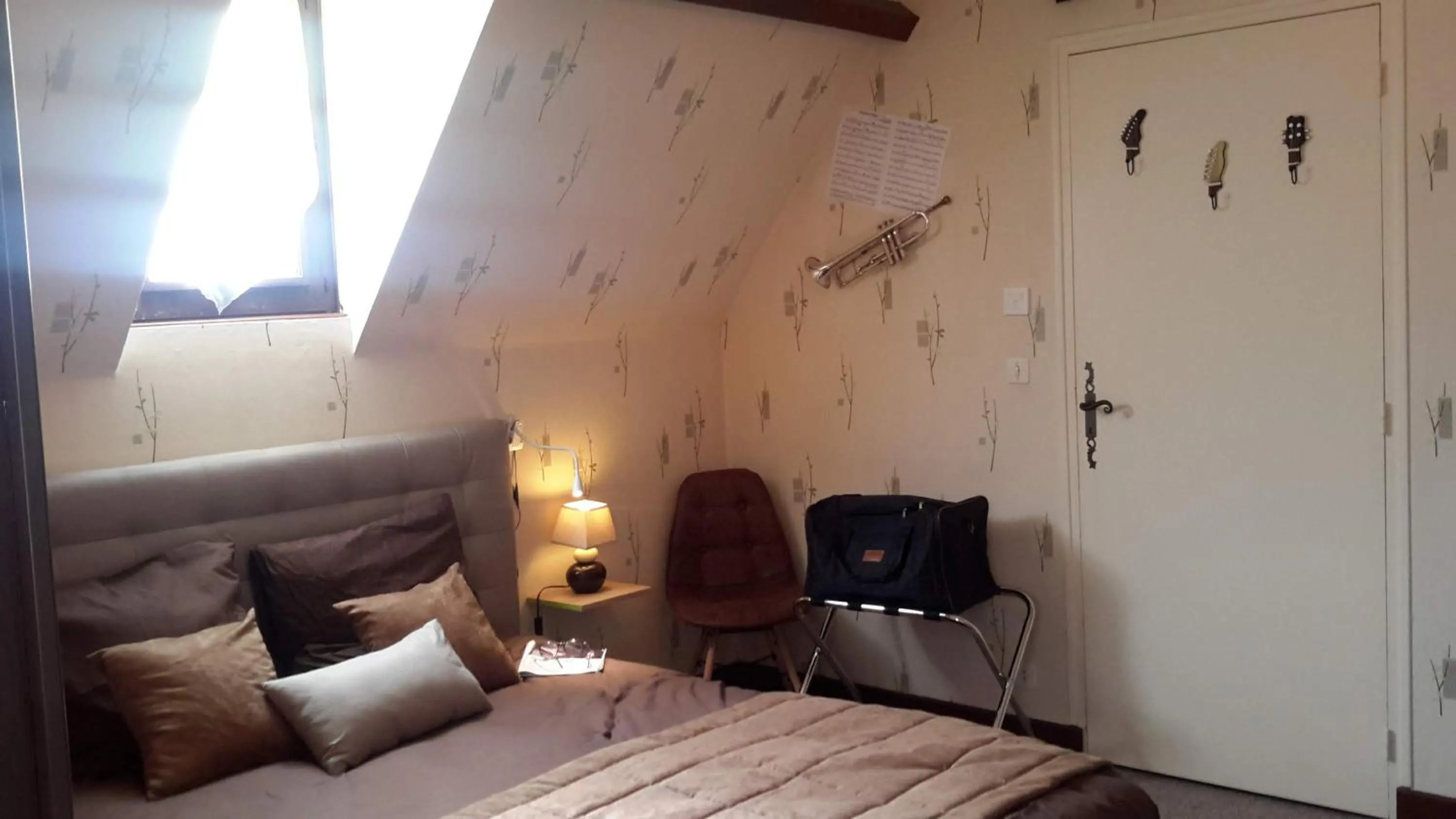 Bedroom, Bed in Fred et Jules