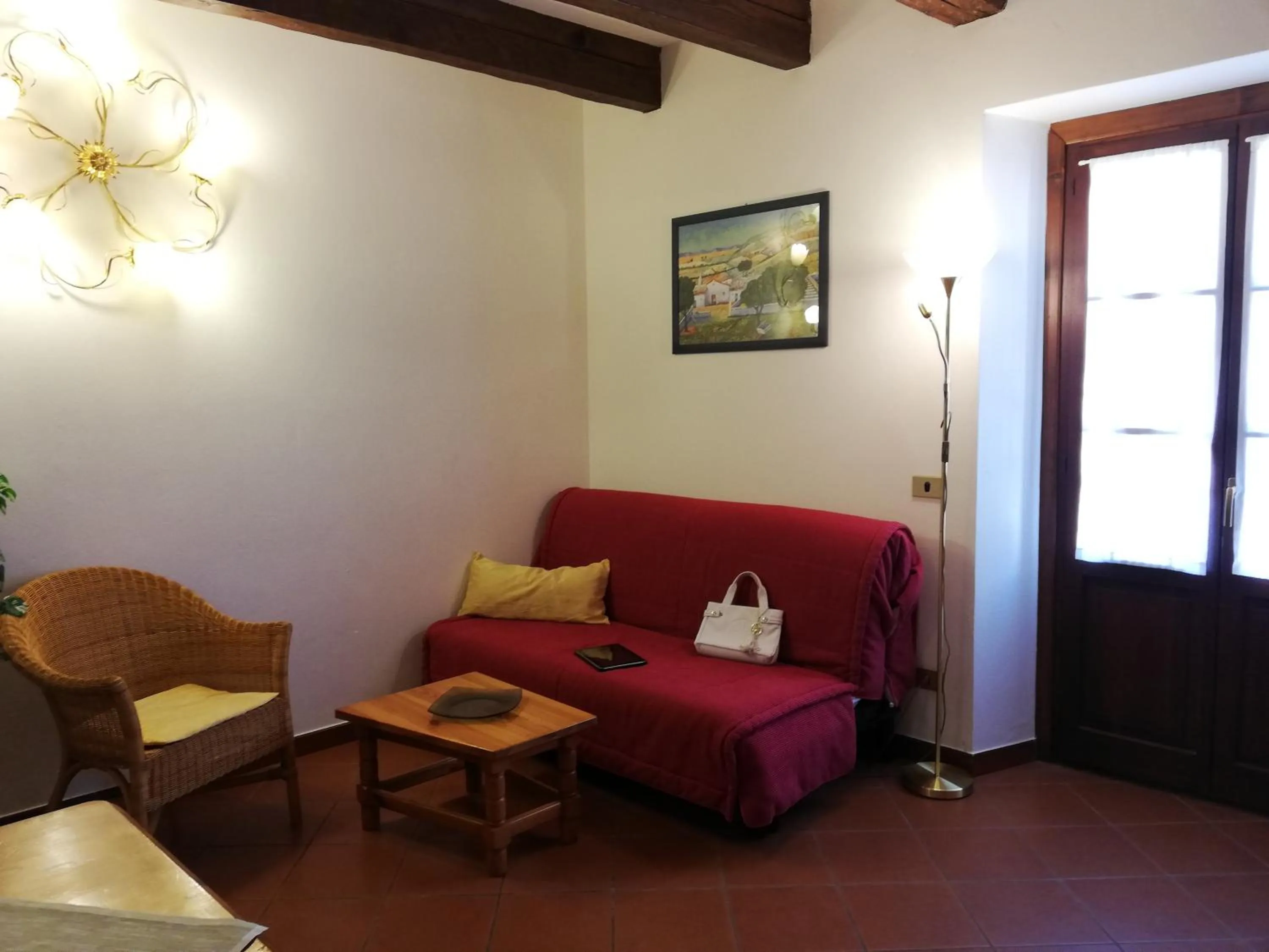 Living room in Casa Cannobio