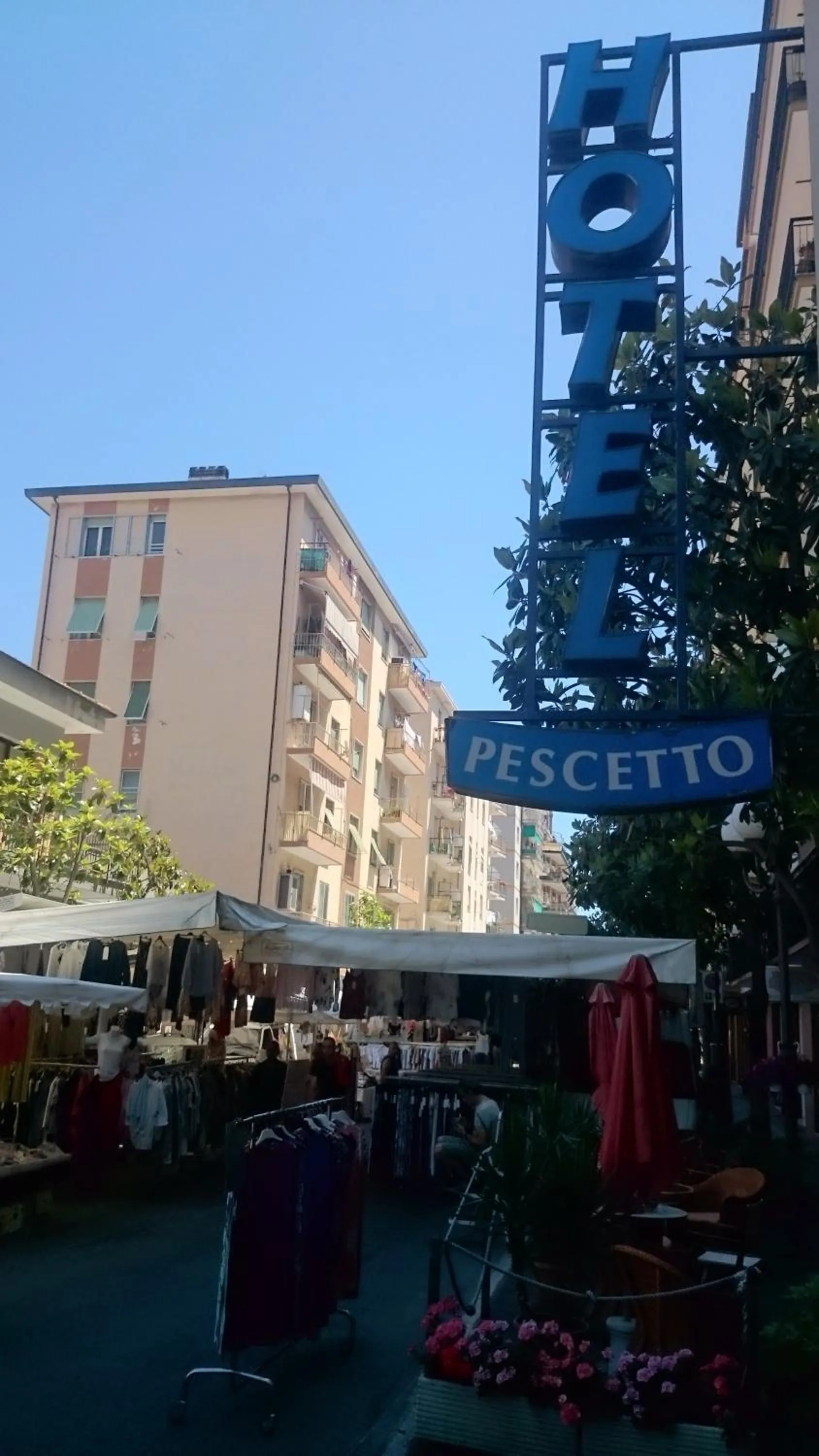 Property logo or sign in Hotel Pescetto