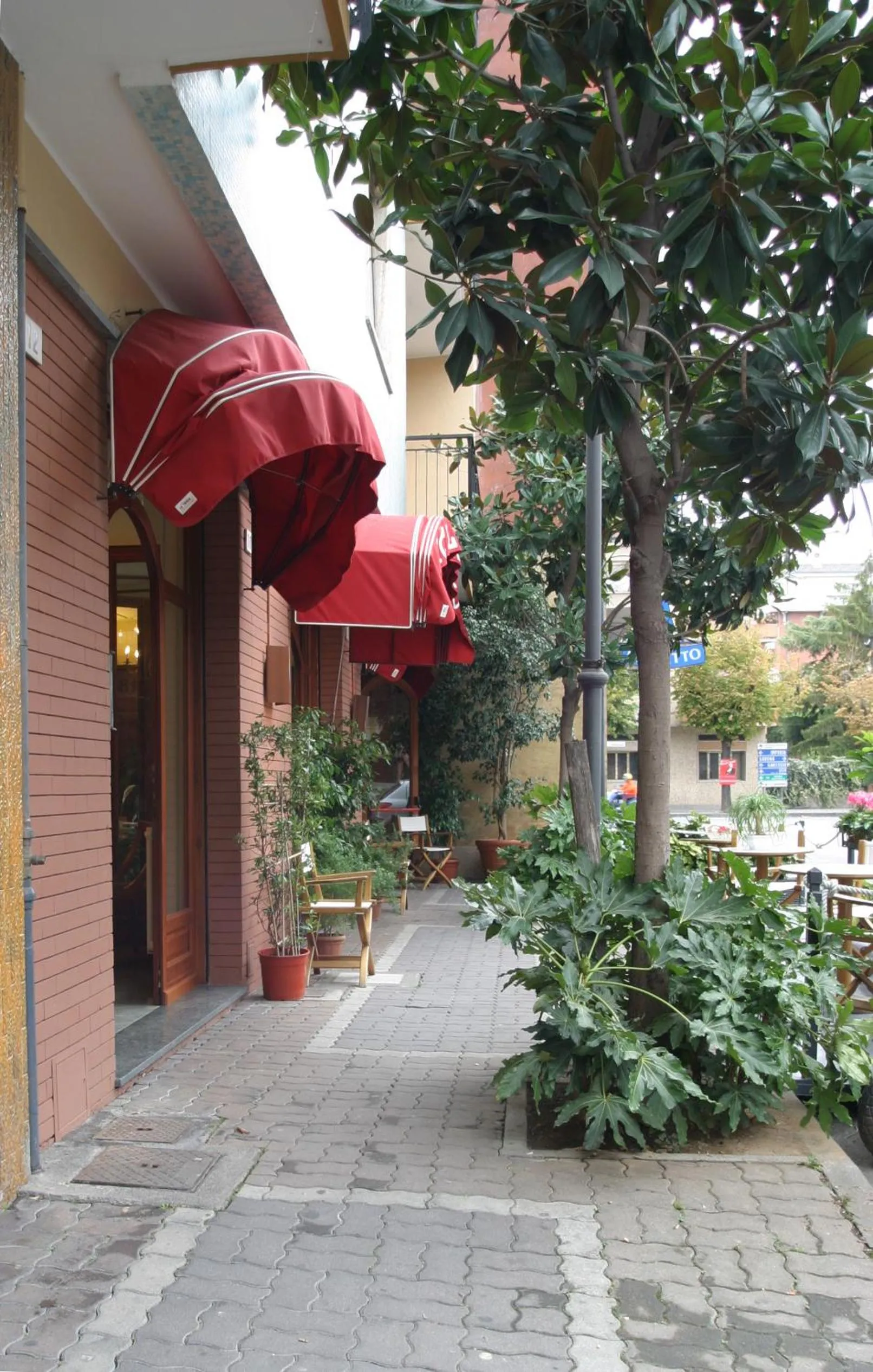 Facade/entrance in Hotel Pescetto