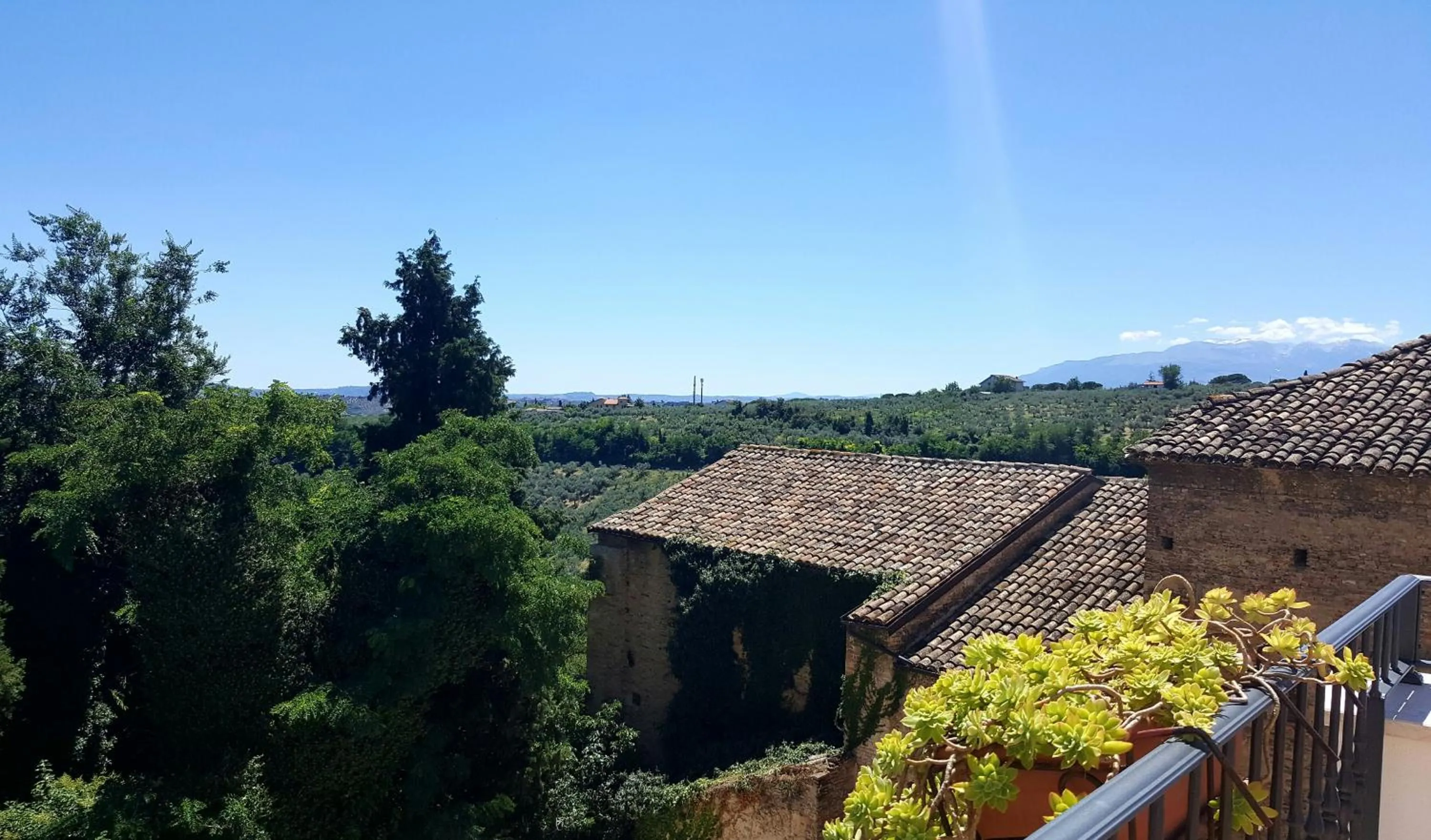 Landmark view in Dimora Amina