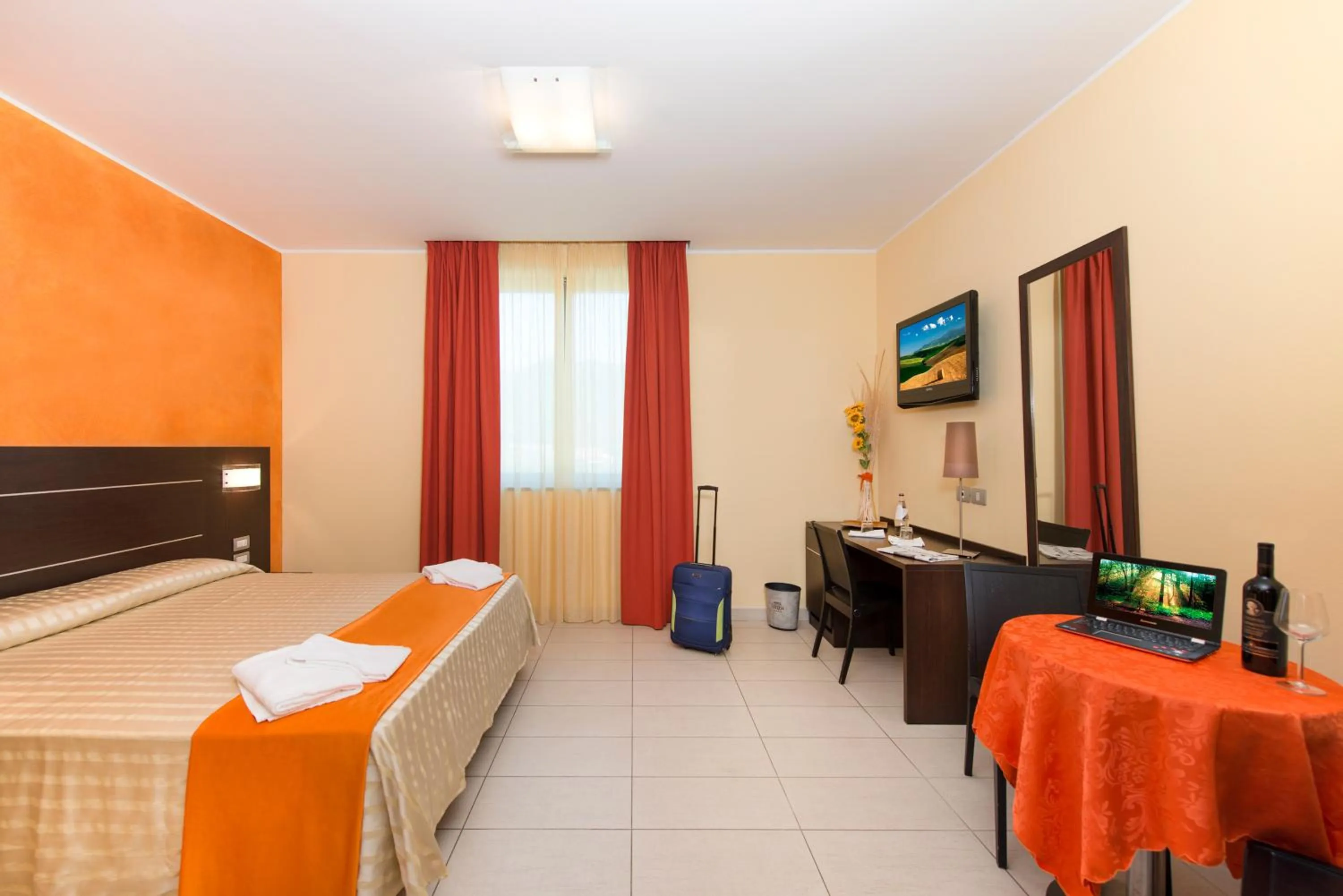 Bed in Hotel Letizià