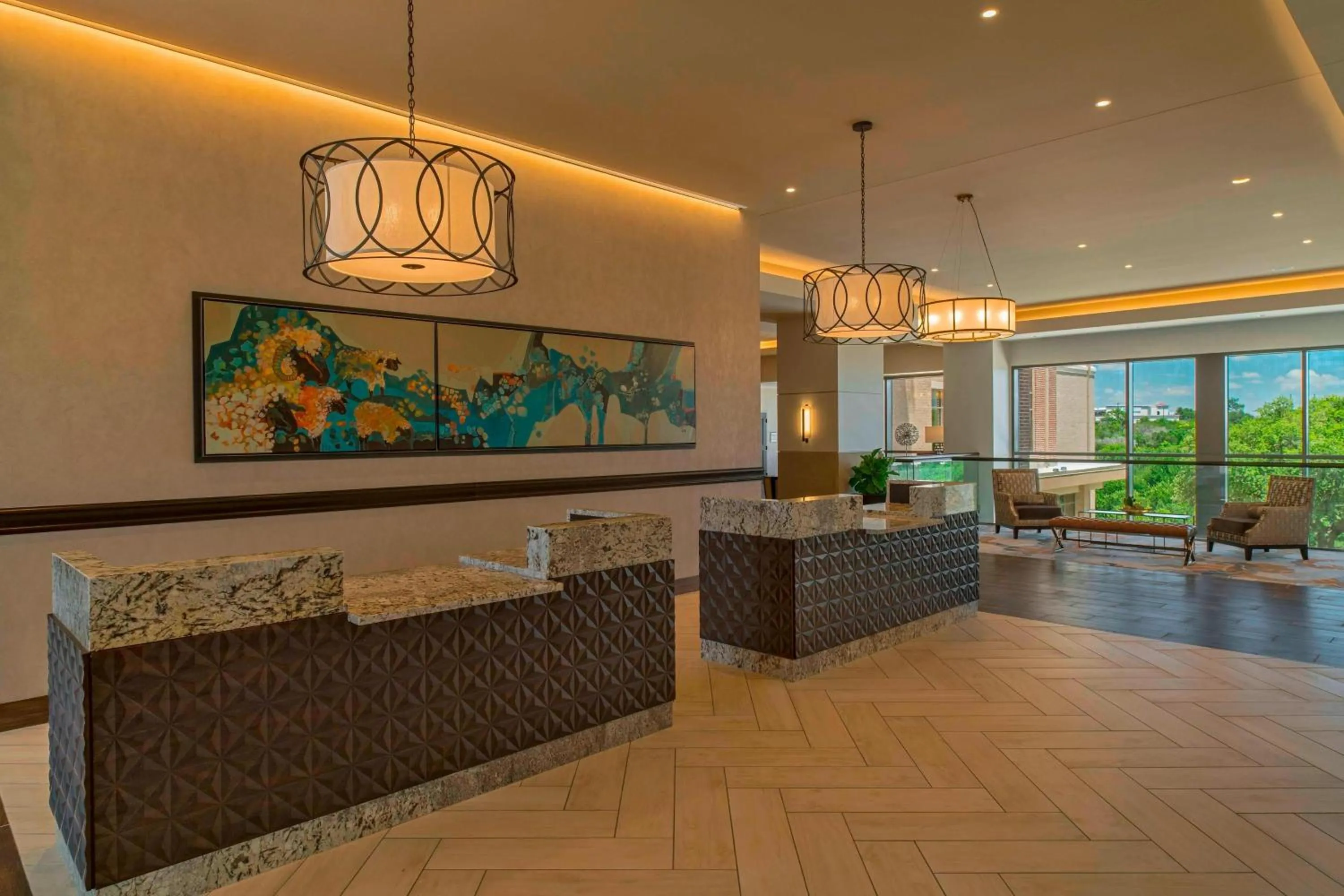 Lobby or reception in Sheraton Austin Georgetown Hotel & Conference Center