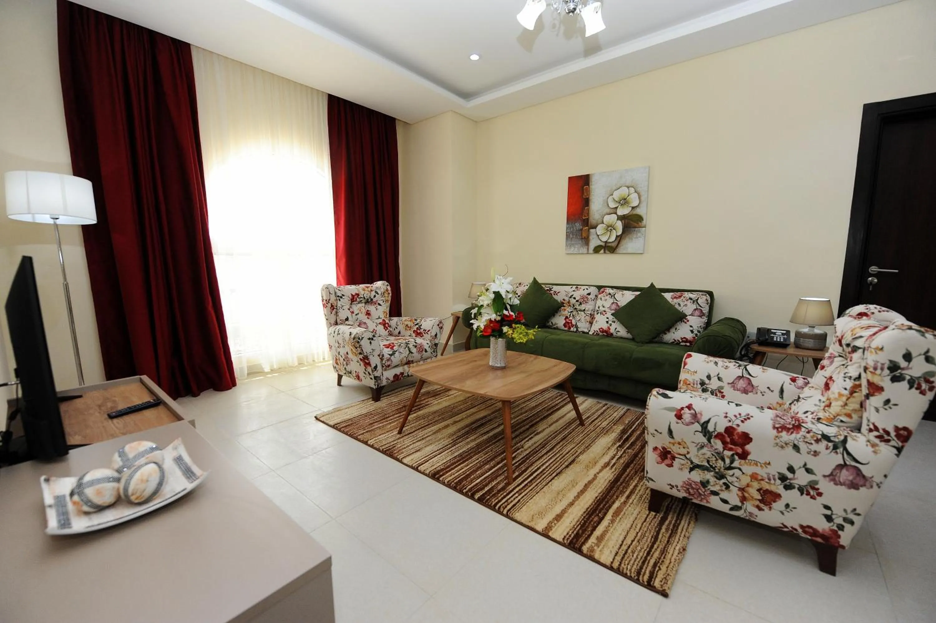 Living room in Al Mansour Park Inn Hotel&Apartment
