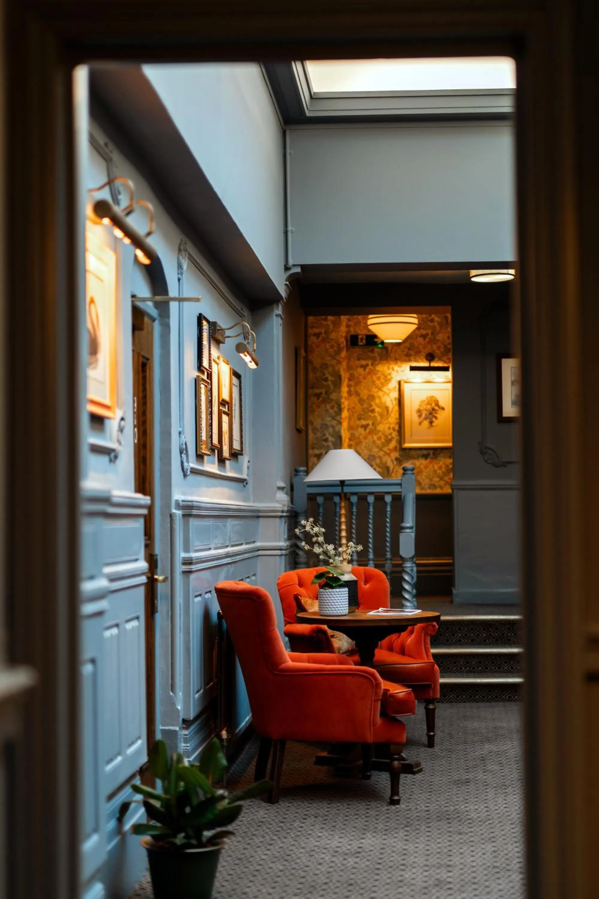 Seating area in Worplesdon Place Hotel