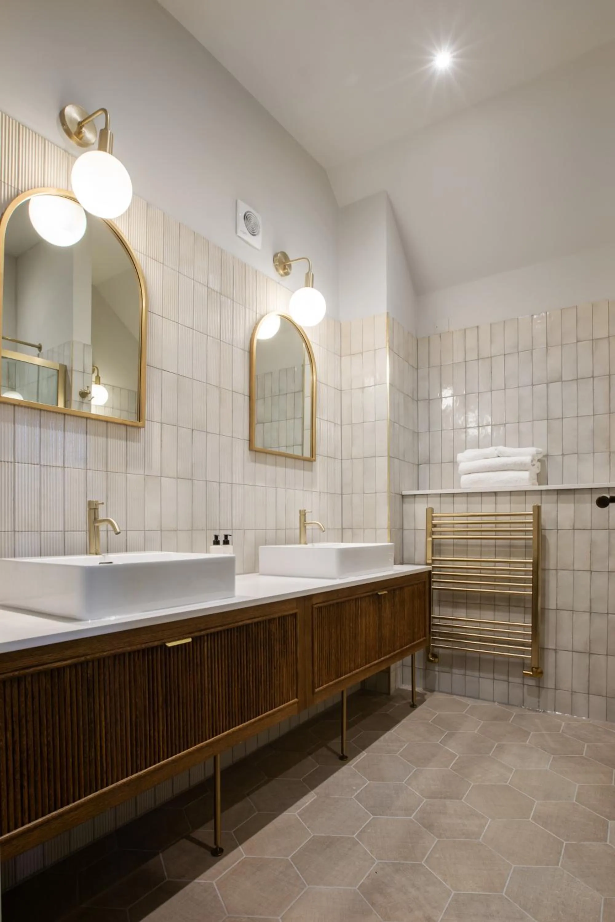 Bathroom in Worplesdon Place Hotel