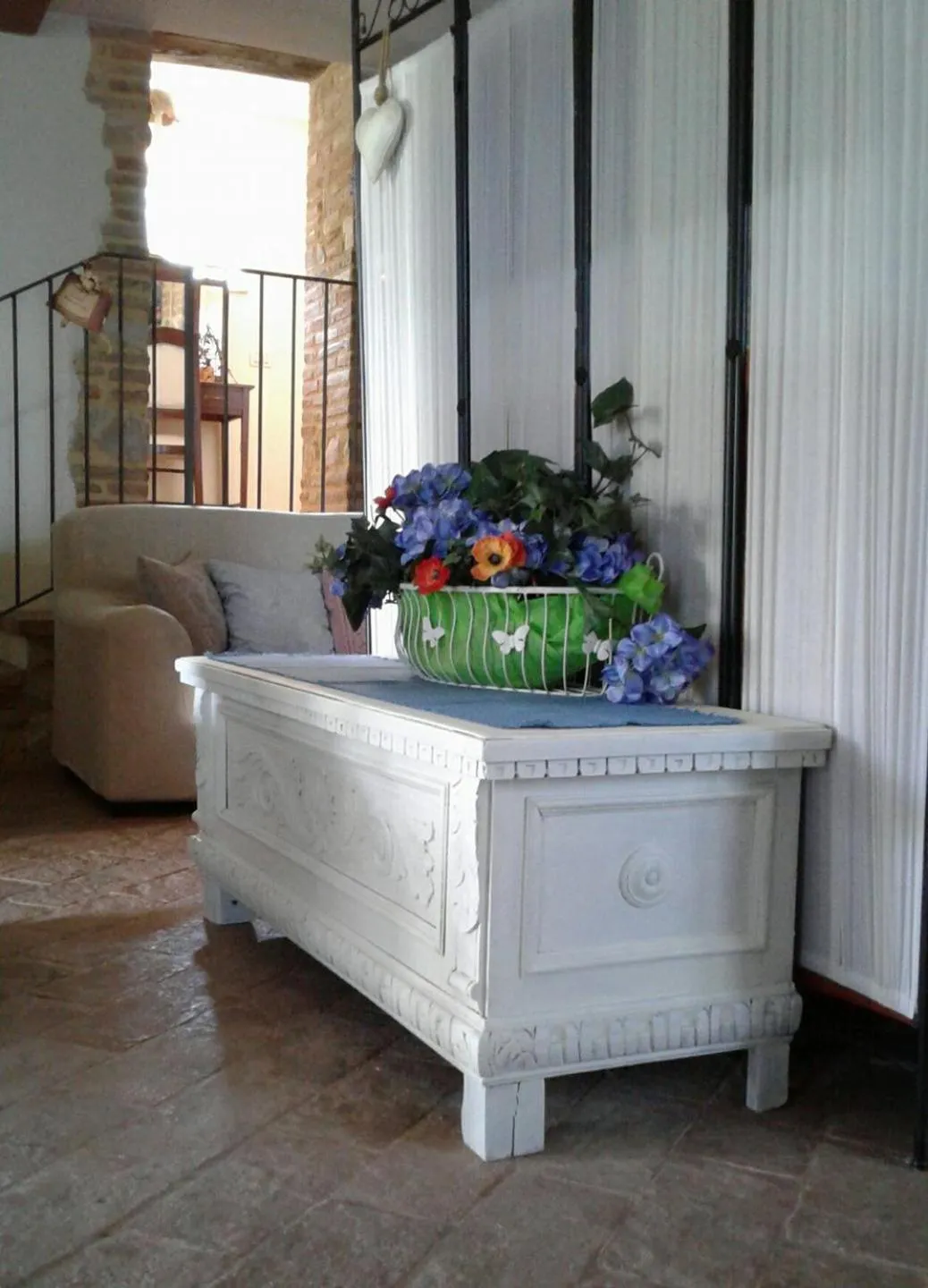 Decorative detail in Il giardino segreto