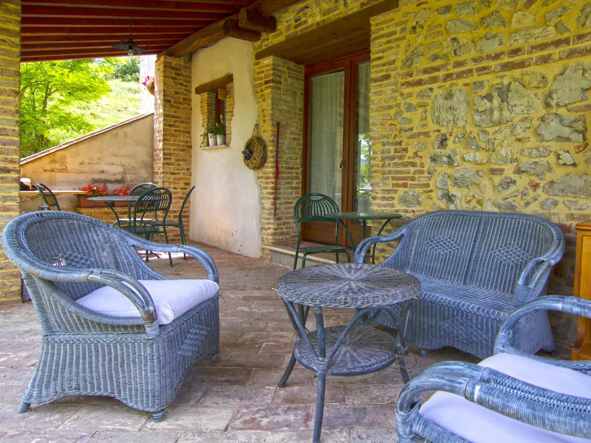 Patio in Il giardino segreto