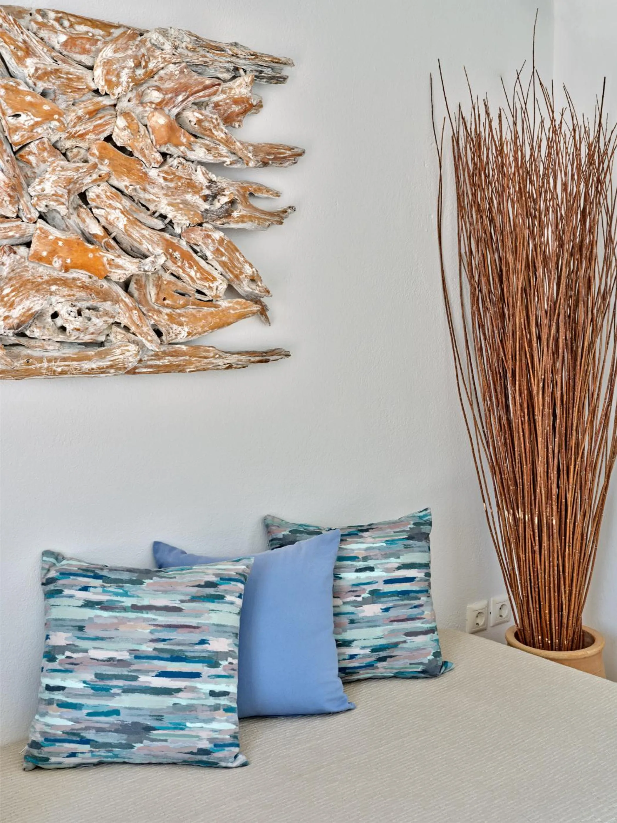 Decorative detail in Kanale's Rooms & Suites