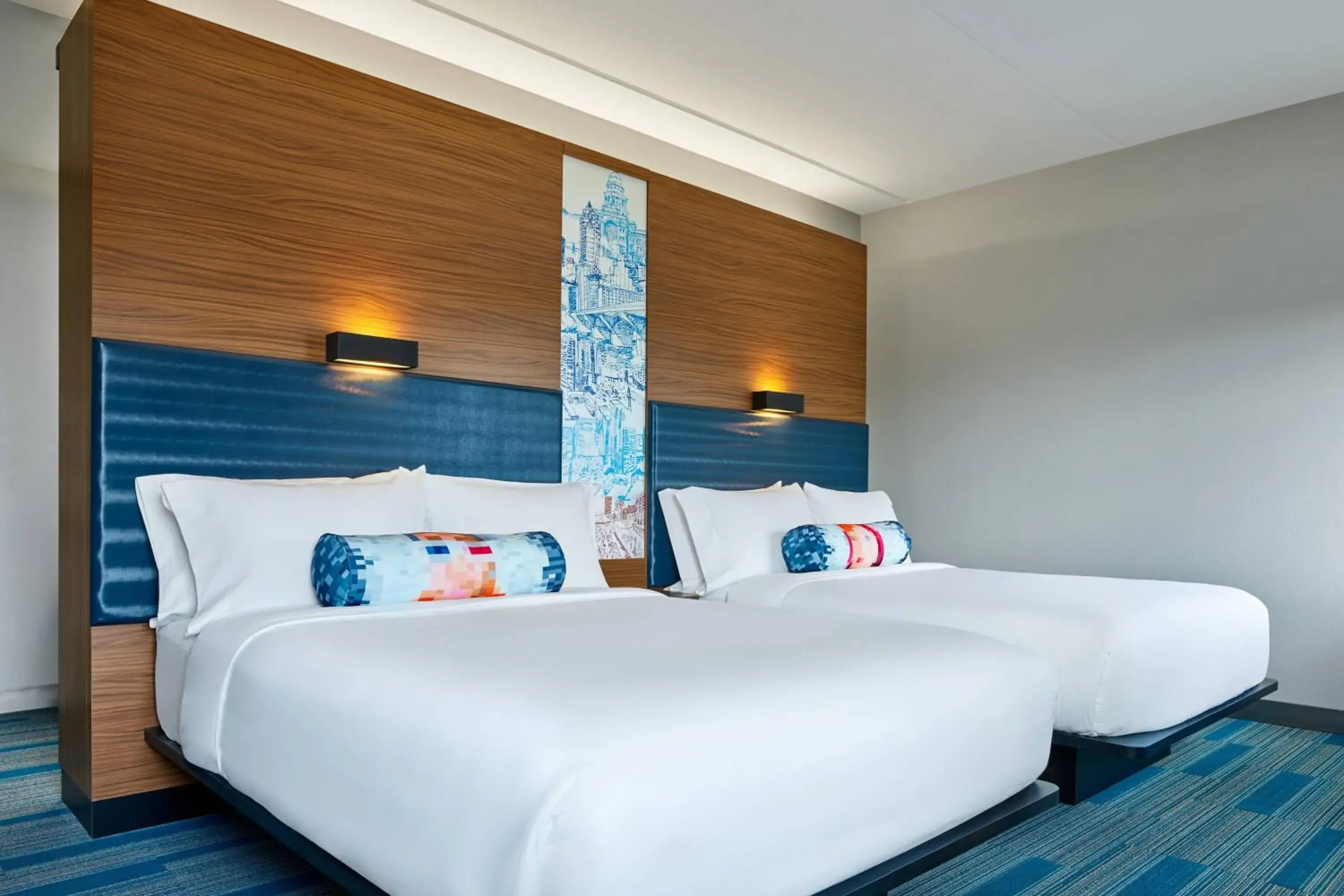 Aloft Double Queen, Guest room, 2 Queen in Aloft Austin Northwest Aloft Double Queen, Guest room, 2 Queen in Aloft Austin Northwest