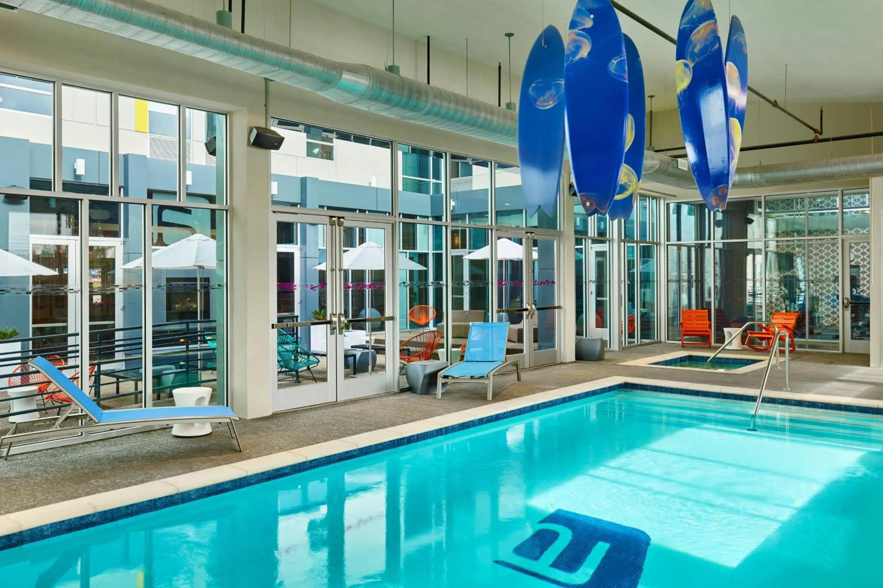 Fitness centre/facilities in Aloft Austin Northwest