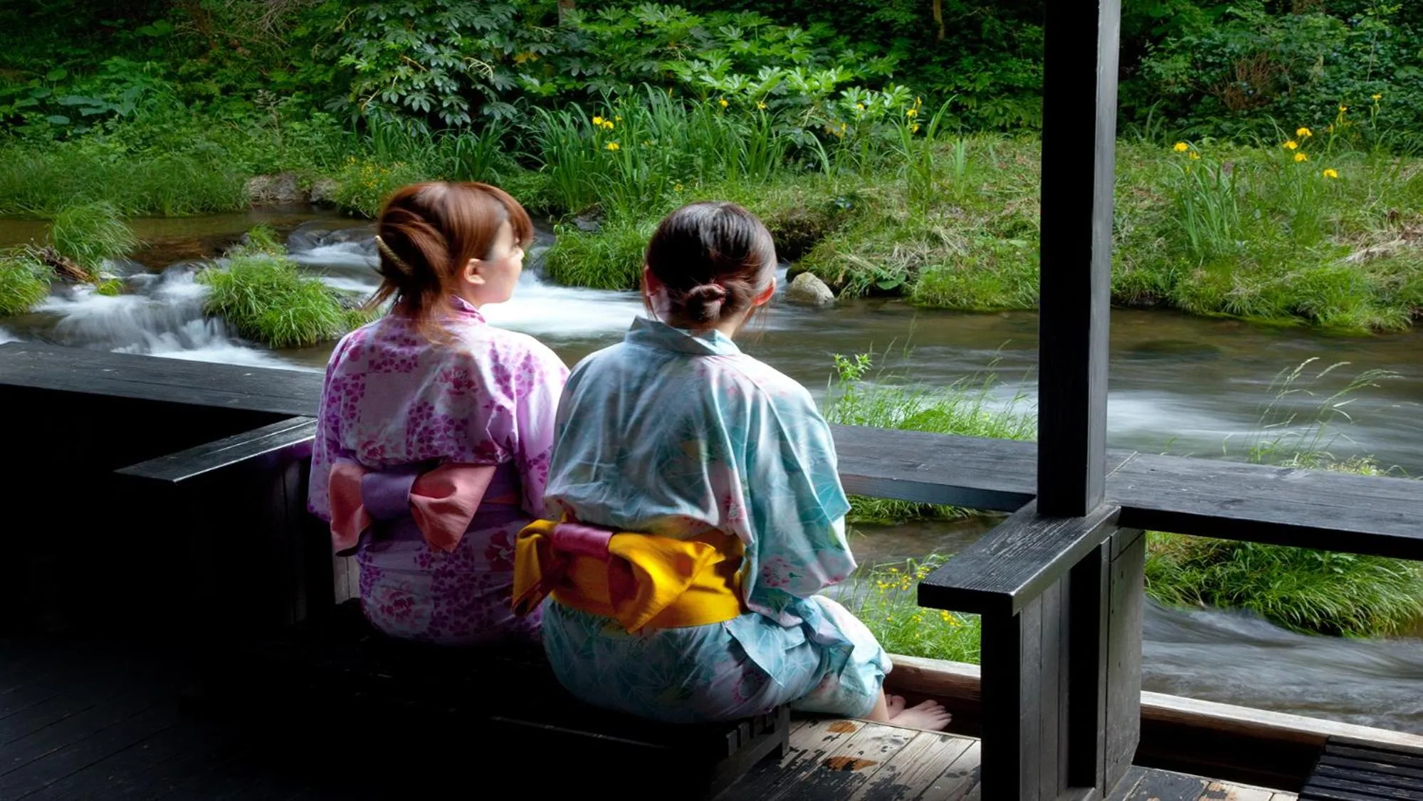 Spa and wellness centre/facilities in Aizu Higashiyama Onsen Shosuke no Yado Takinoyu since1880
