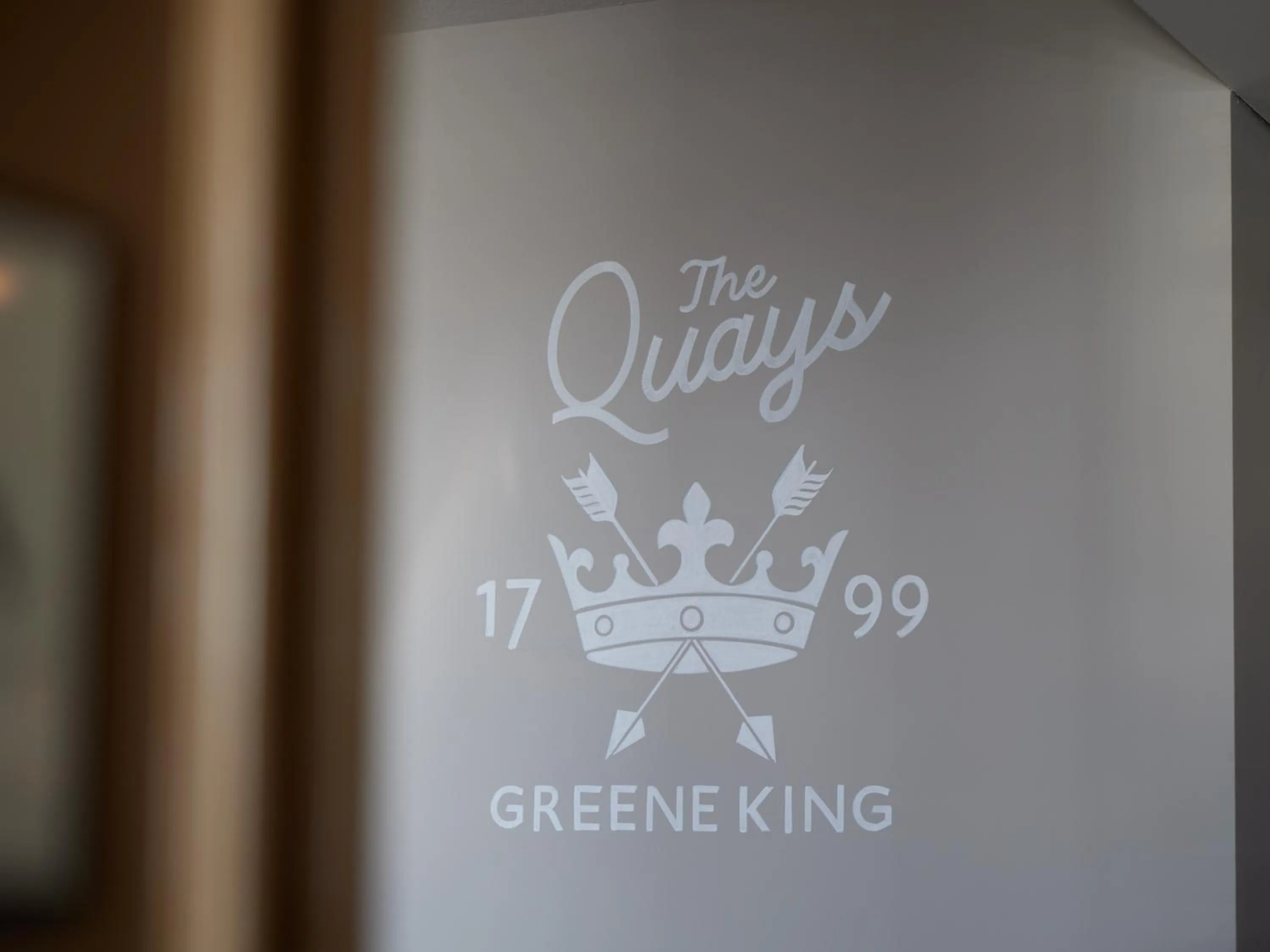 Decorative detail in The Quays by Greene King Inns