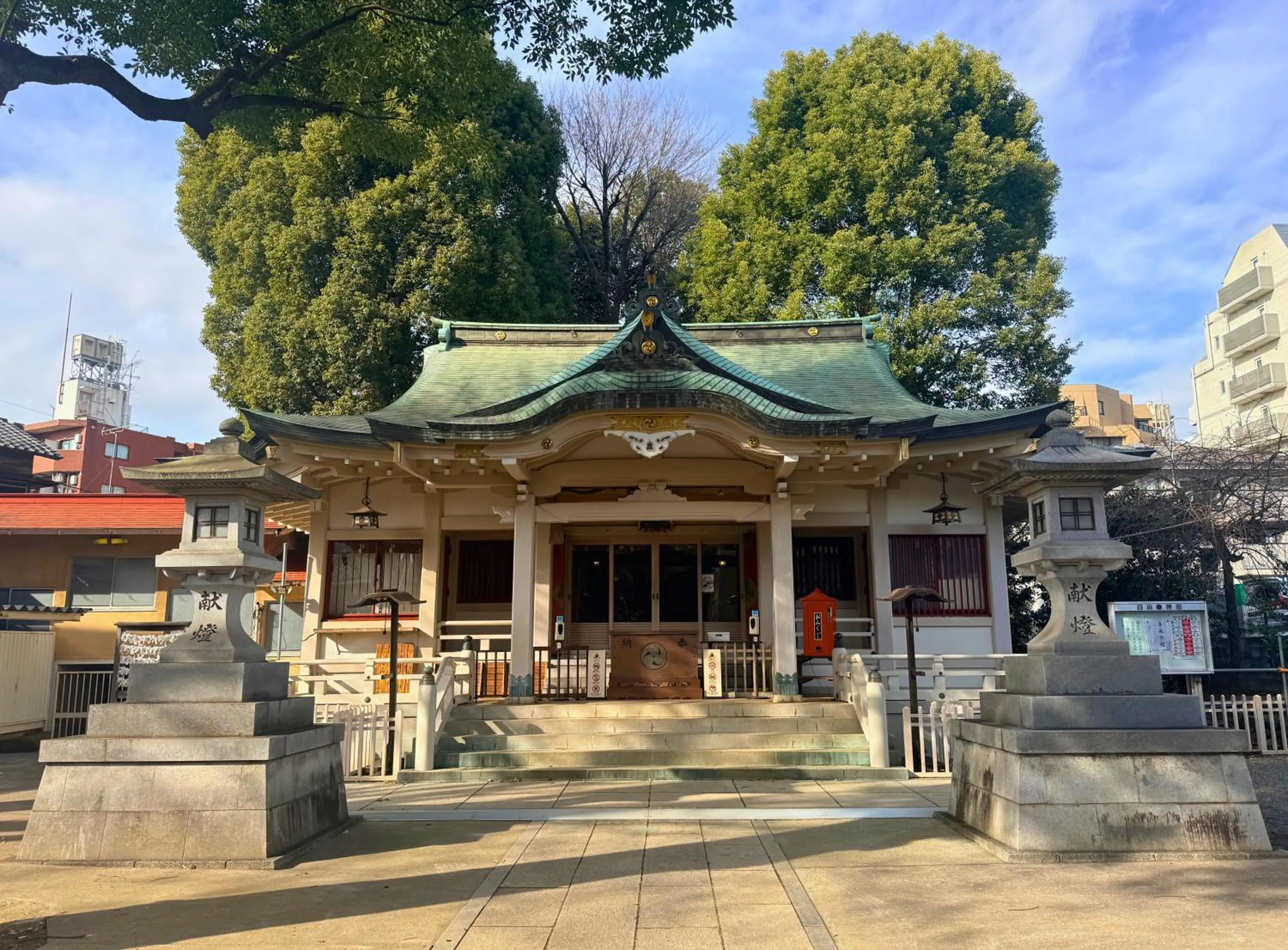 Nearby landmark in Anshin Oyado Ogikubo near Shinjuku