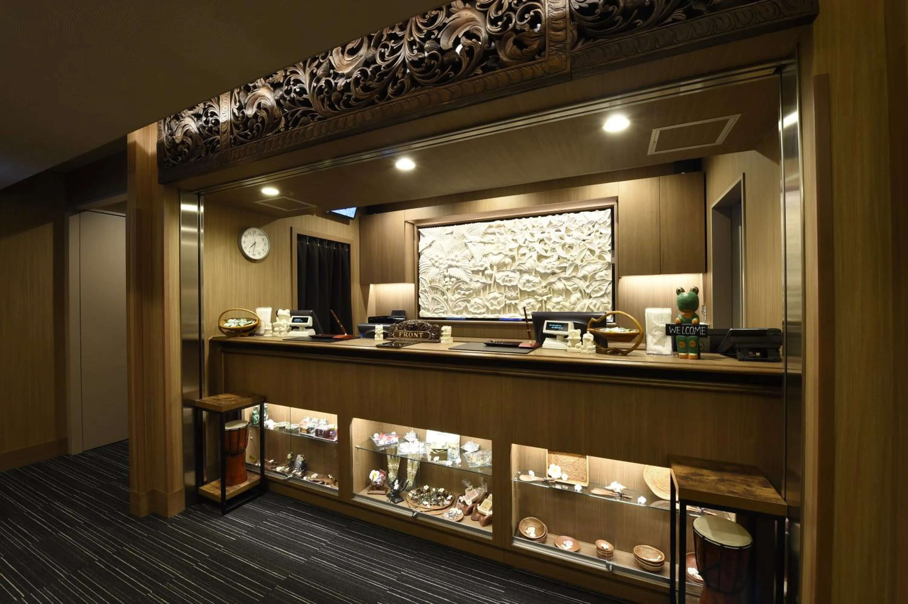 Lobby or reception in Anshin Oyado Ogikubo near Shinjuku