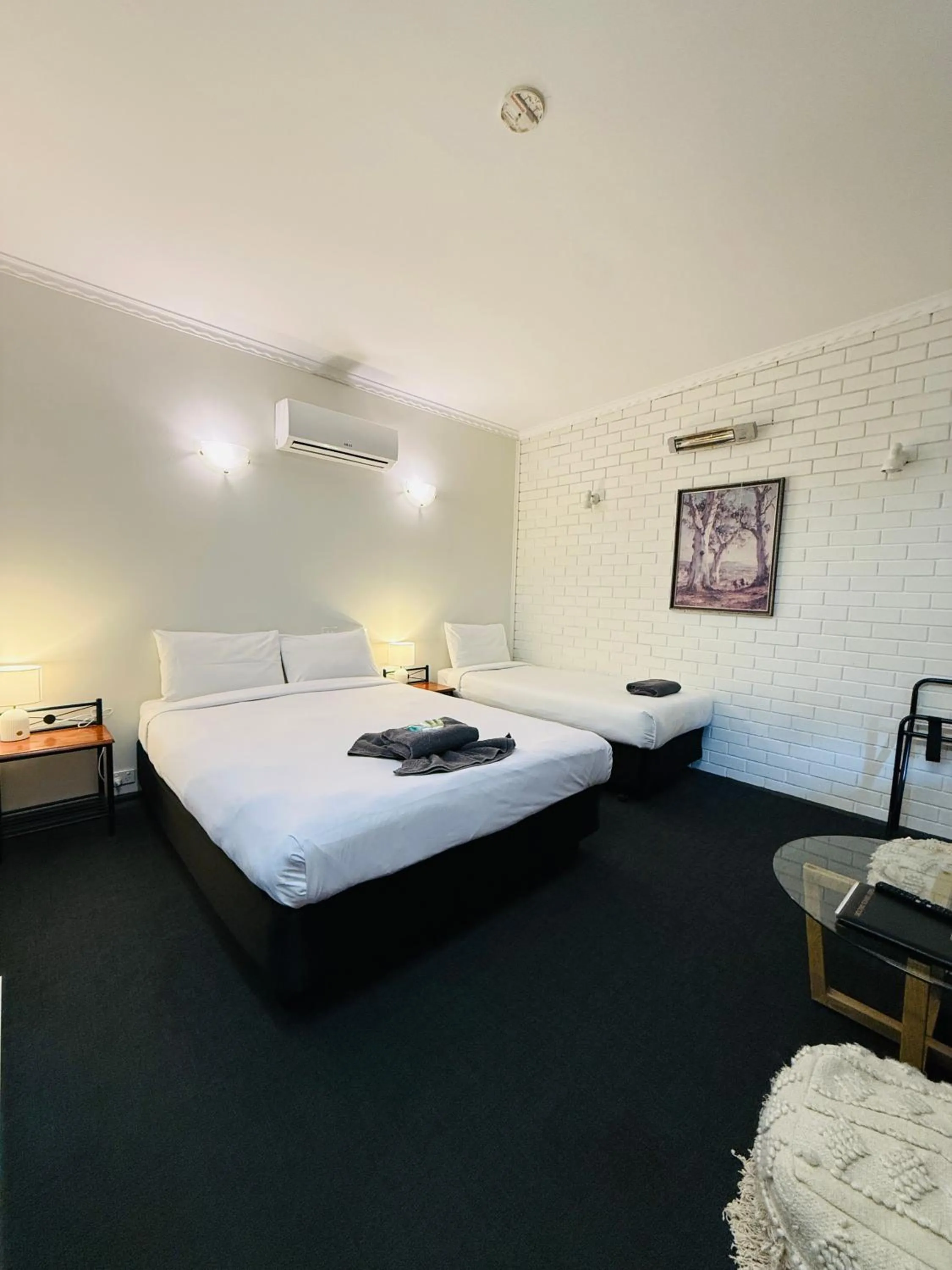 Bed in Motel St Arnaud