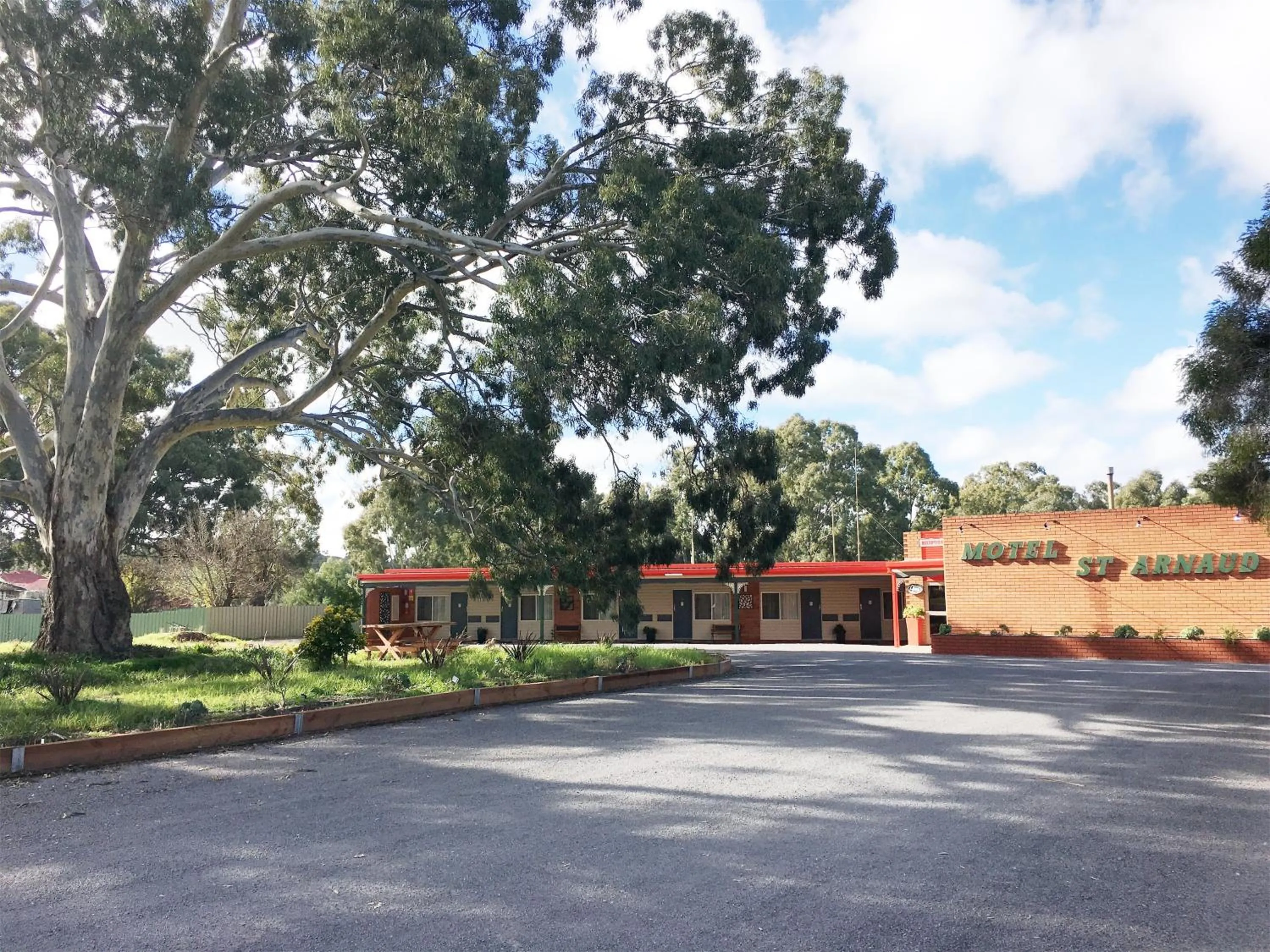 Garden in Motel St Arnaud