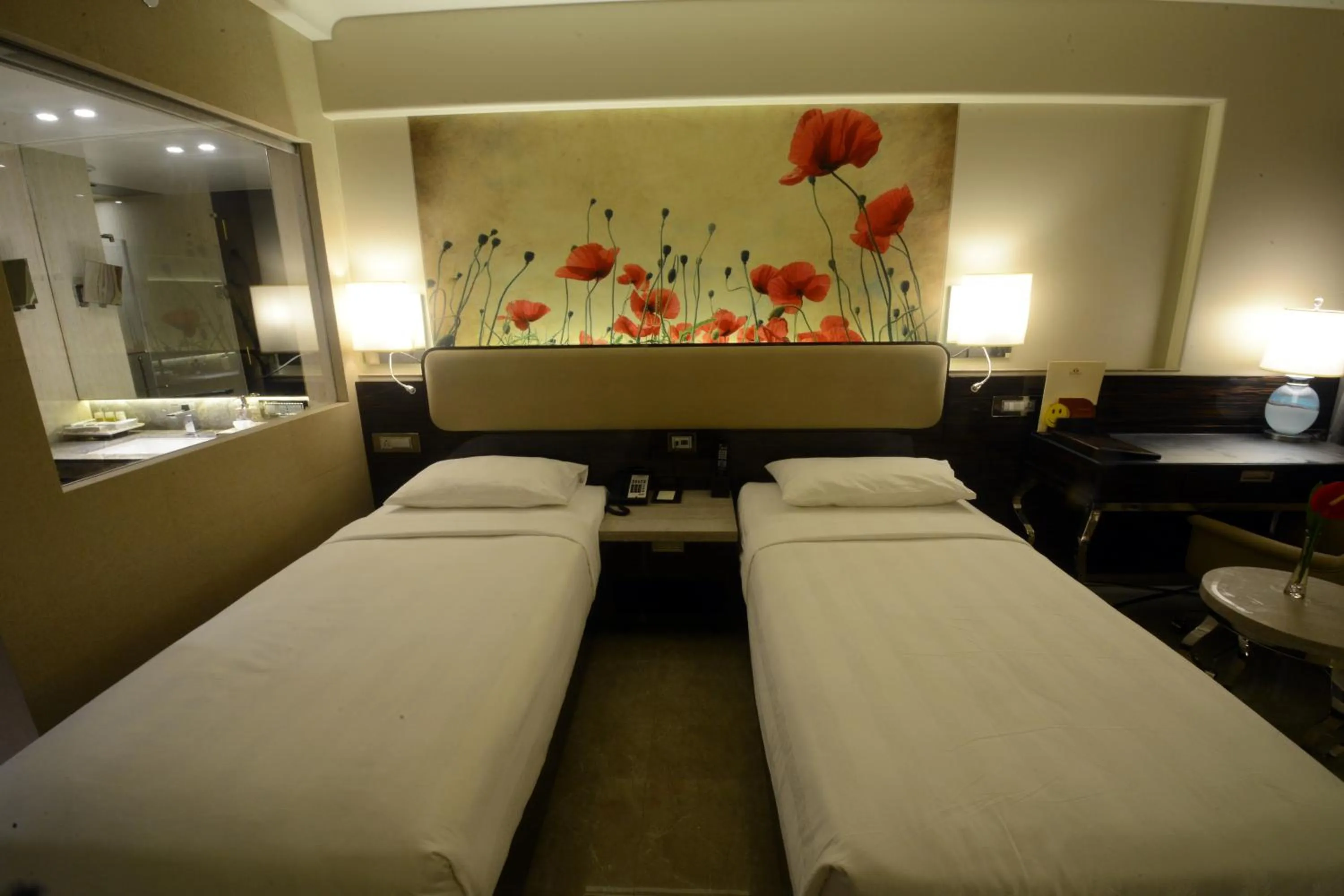 Bedroom, Bed in Sai Palace Grand, Malad