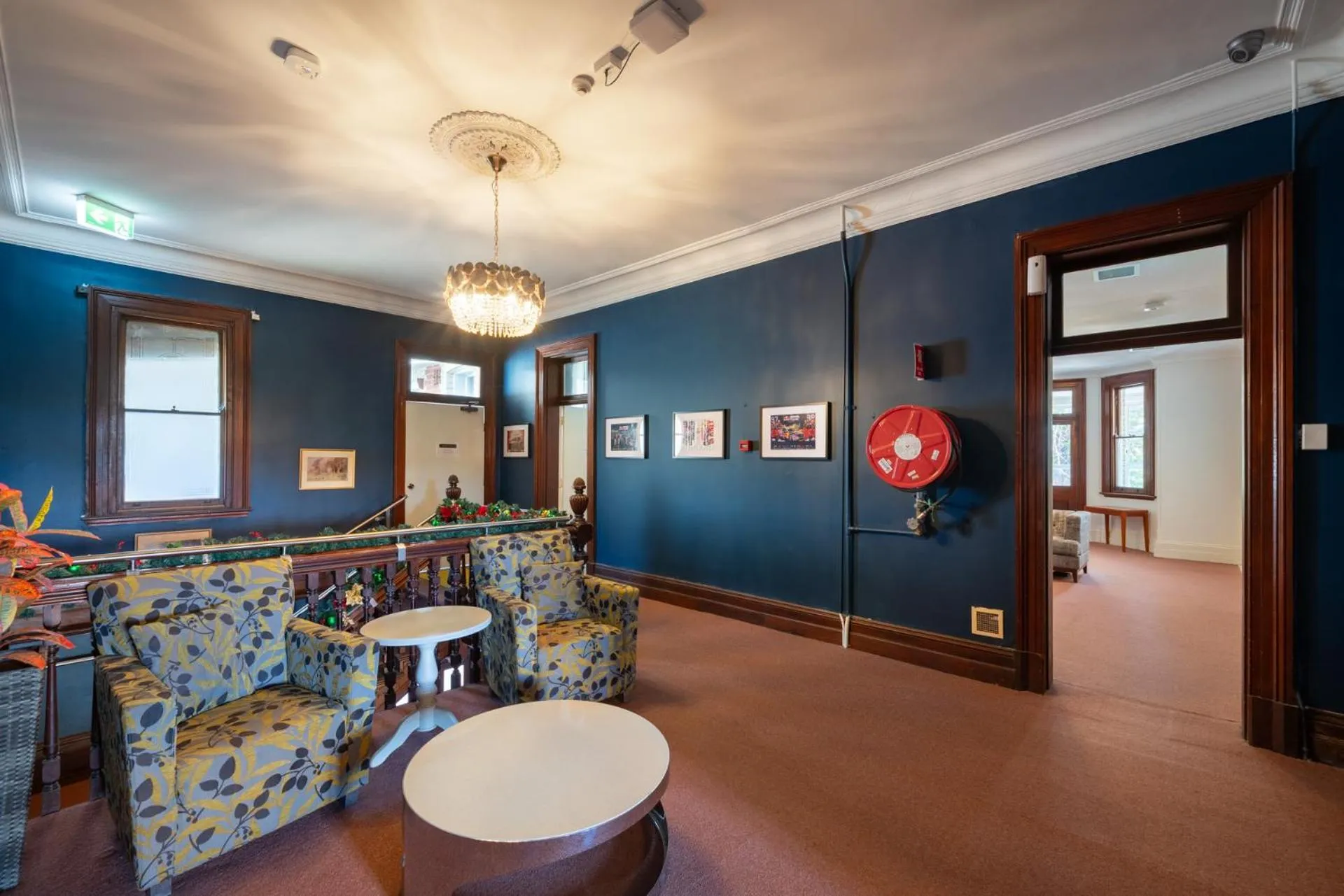 Living room in The Hallows Accommodation