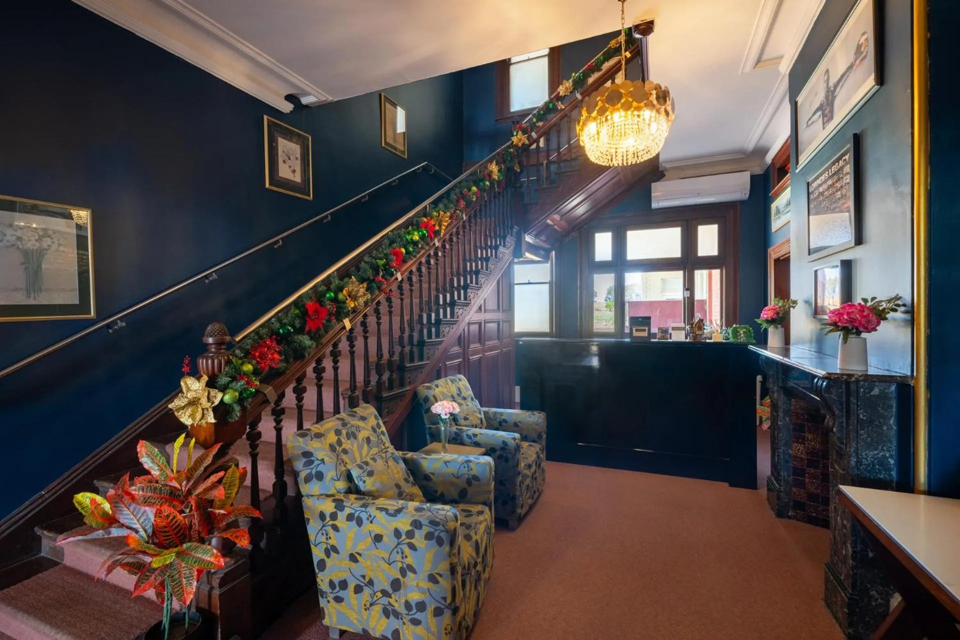 Lobby or reception in The Hallows Accommodation