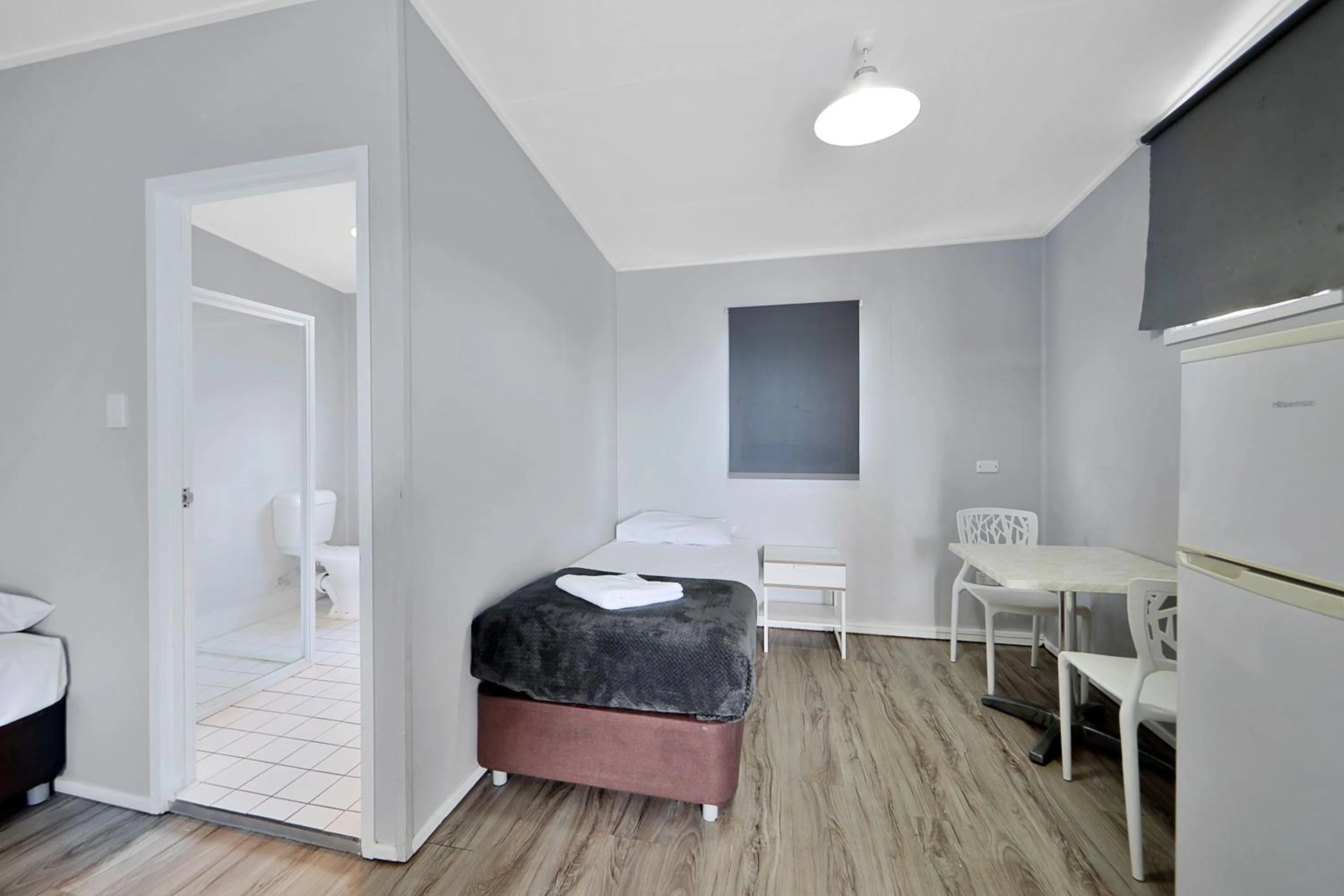 Bed in Ned Kelly's Motel