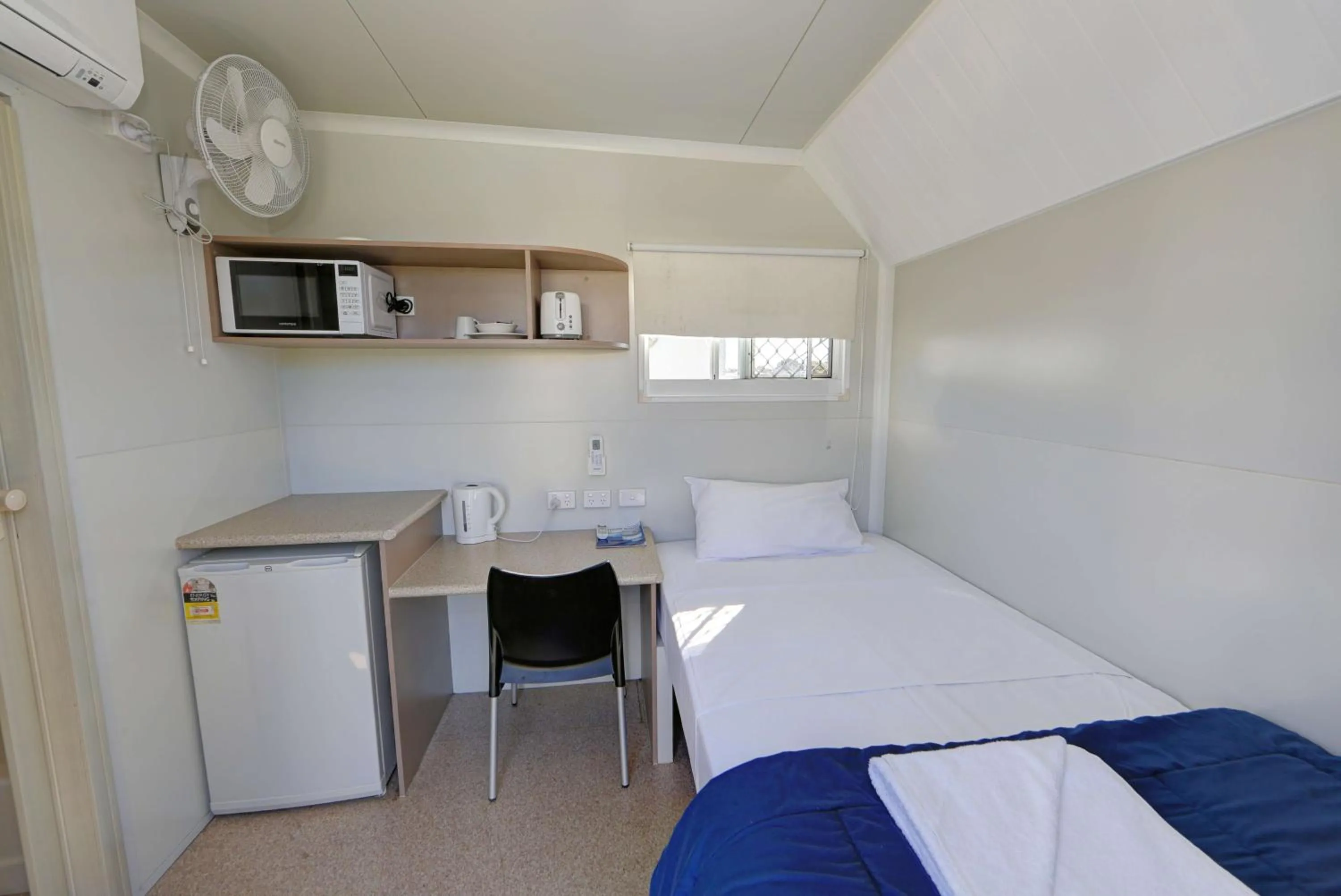 Bed in Ned Kelly's Motel