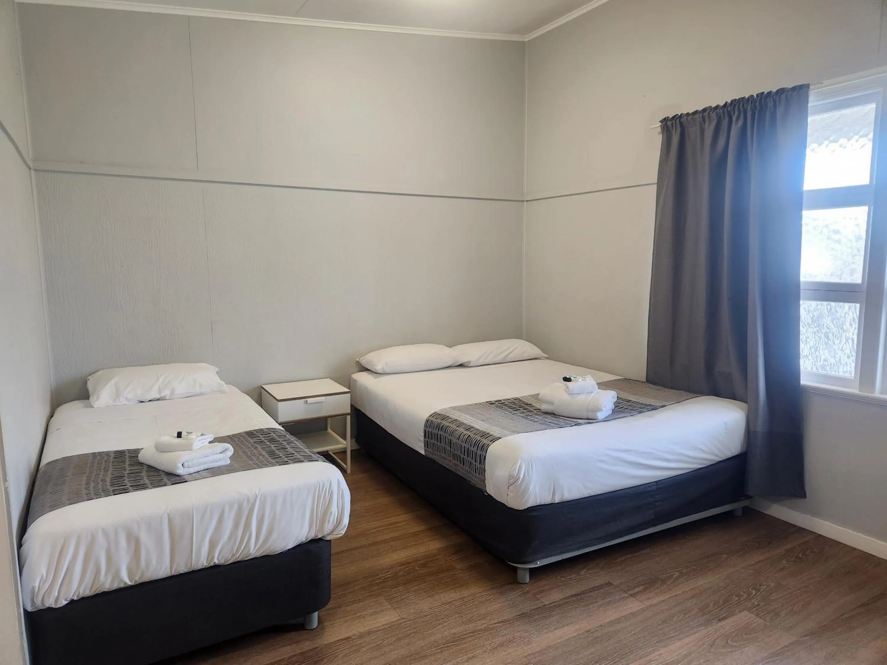 Bed in Ned Kelly's Motel