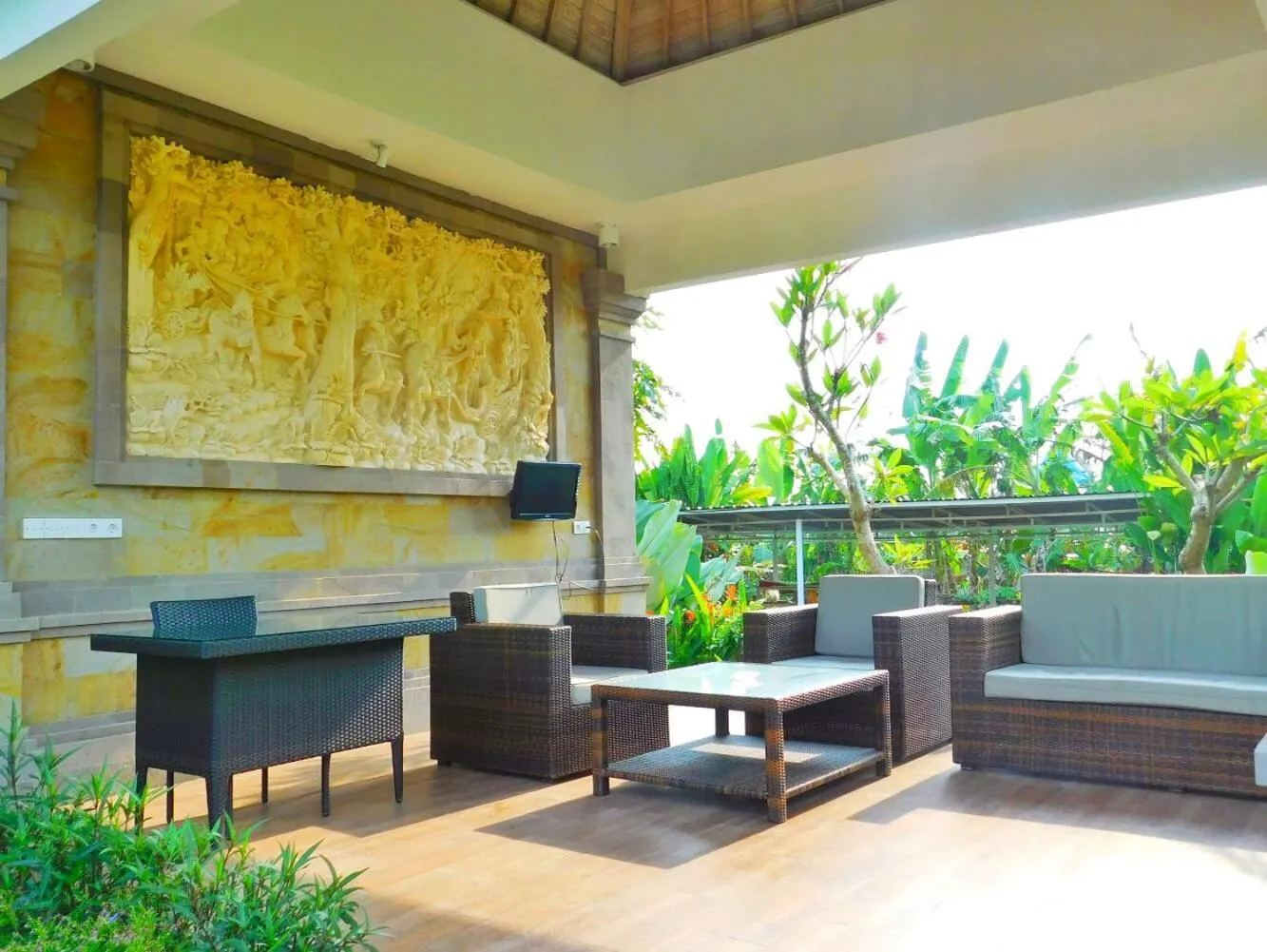 Lobby or reception in Ubud Lestari Villa