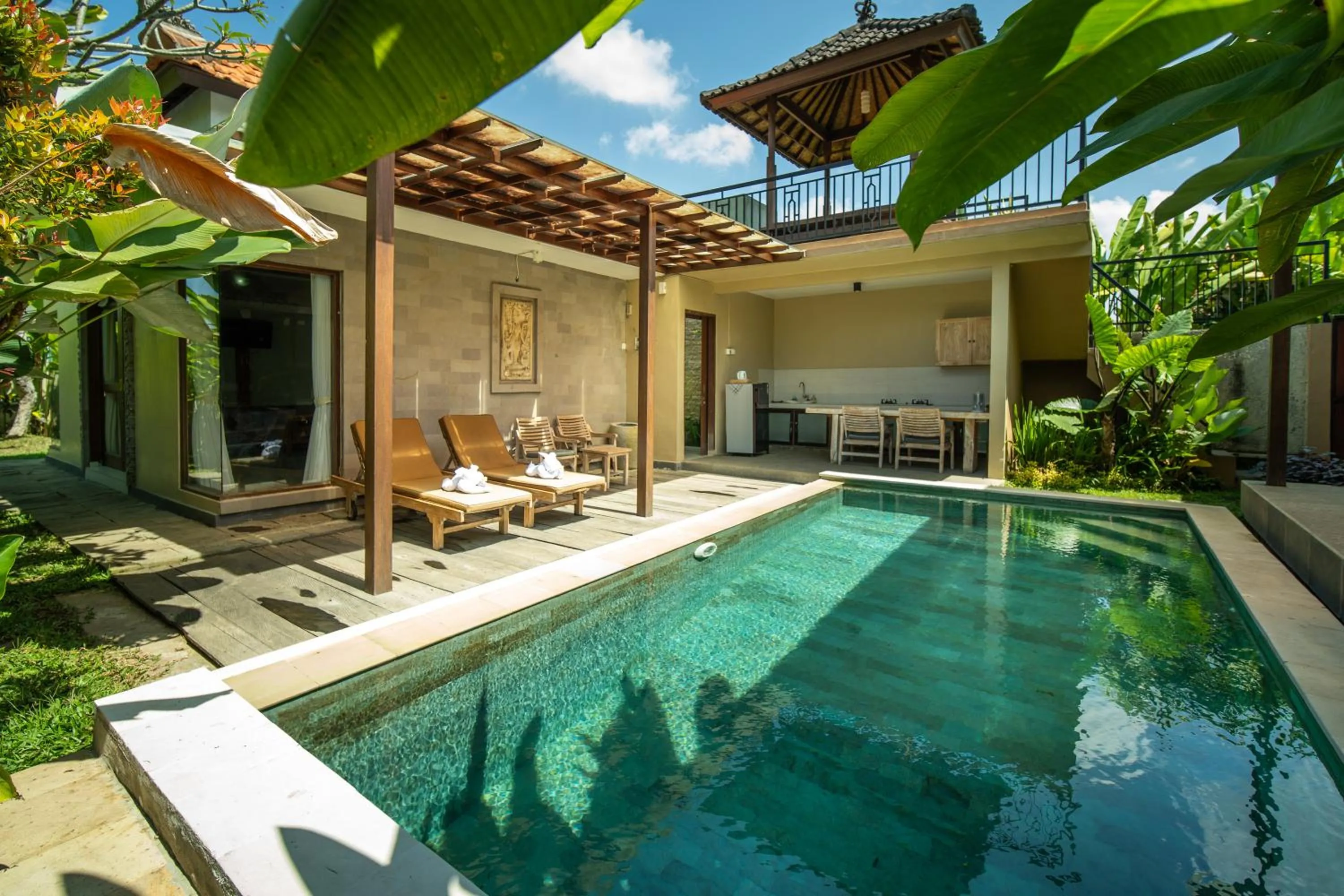 Two-Bedroom Deluxe Villa with Private Pool in Ubud Lestari Villa