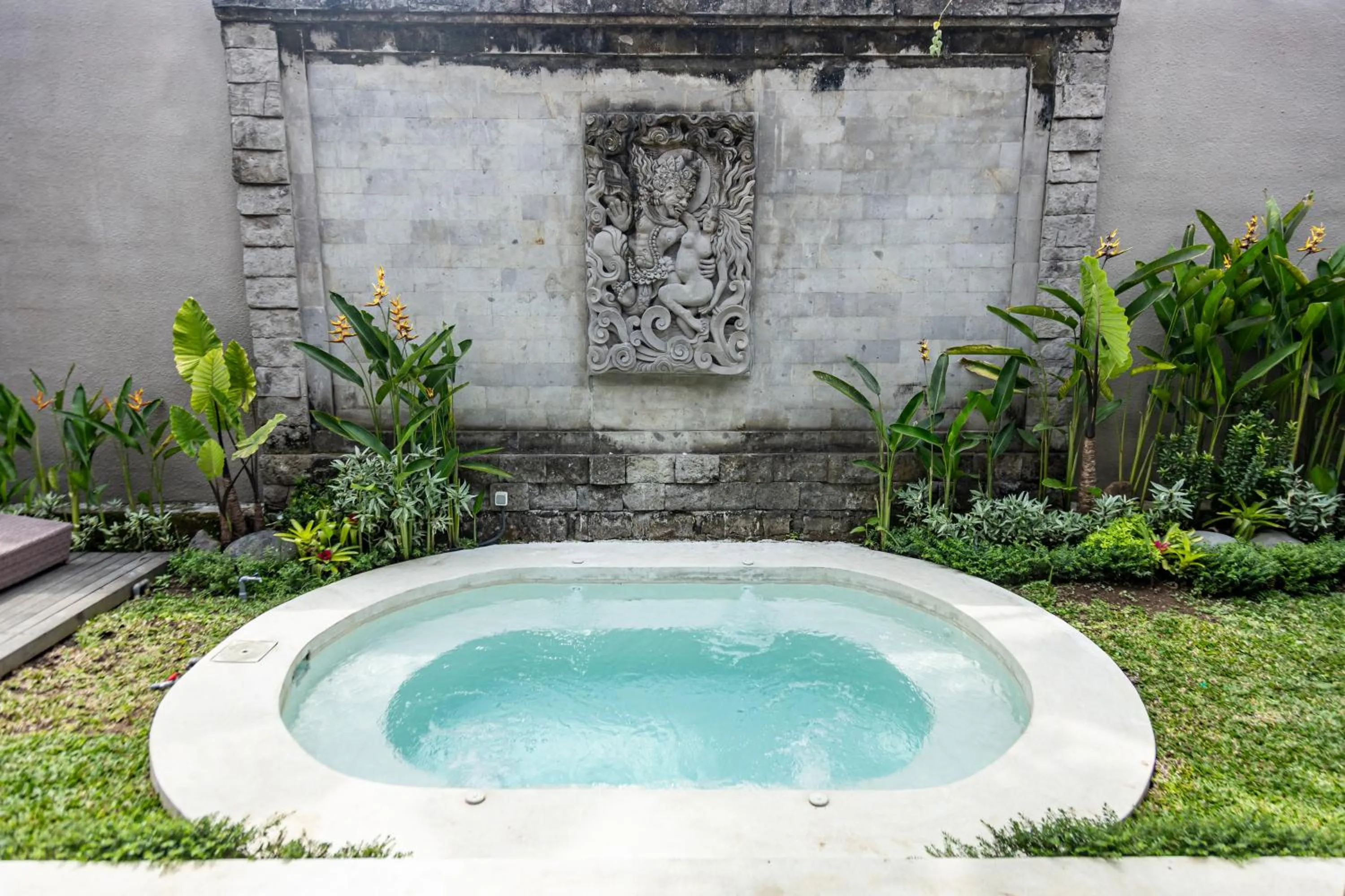 Pool view in Ubud Lestari Villa